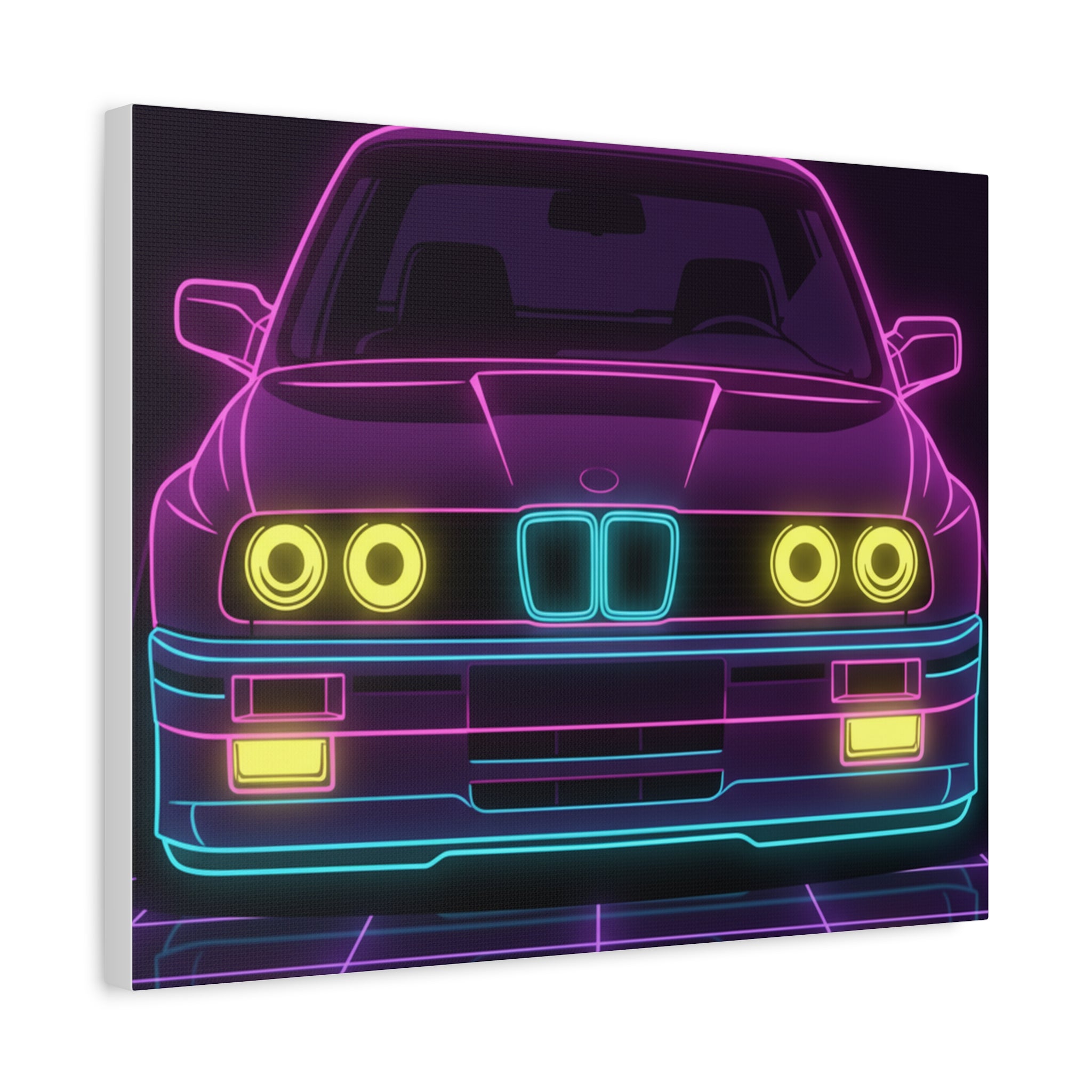BMW E30 Canvas Wall Art