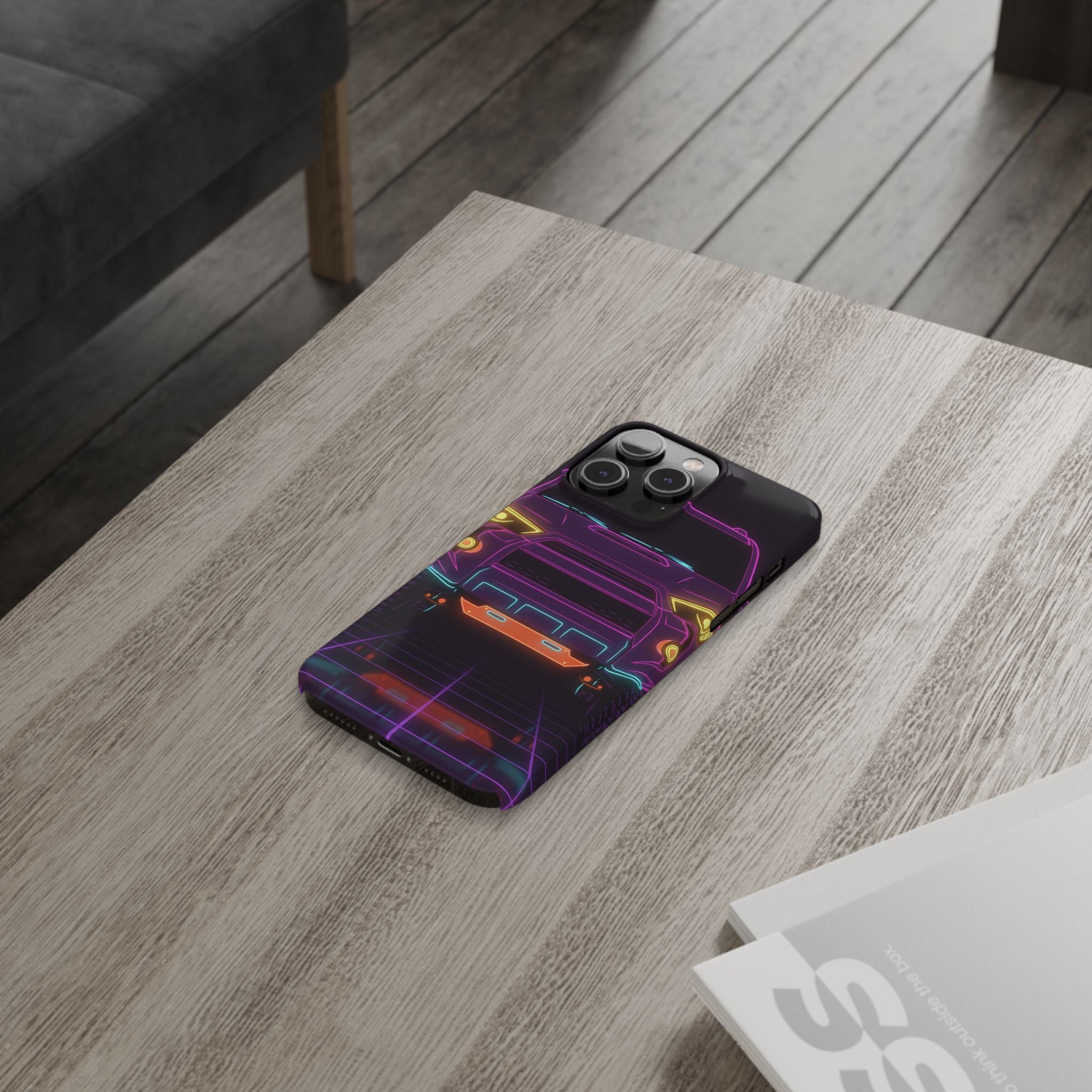 Toyota 4Runner TRD Pro Neon Synthwave Phone Case