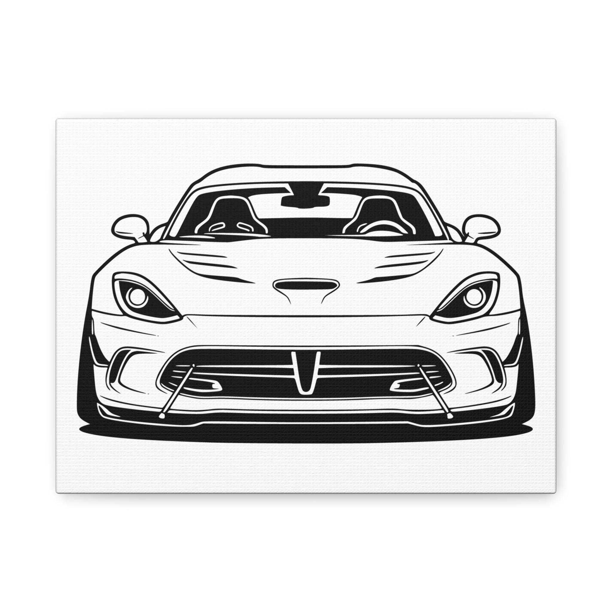 Dodge Viper (1992-17) Canvas Wall Art