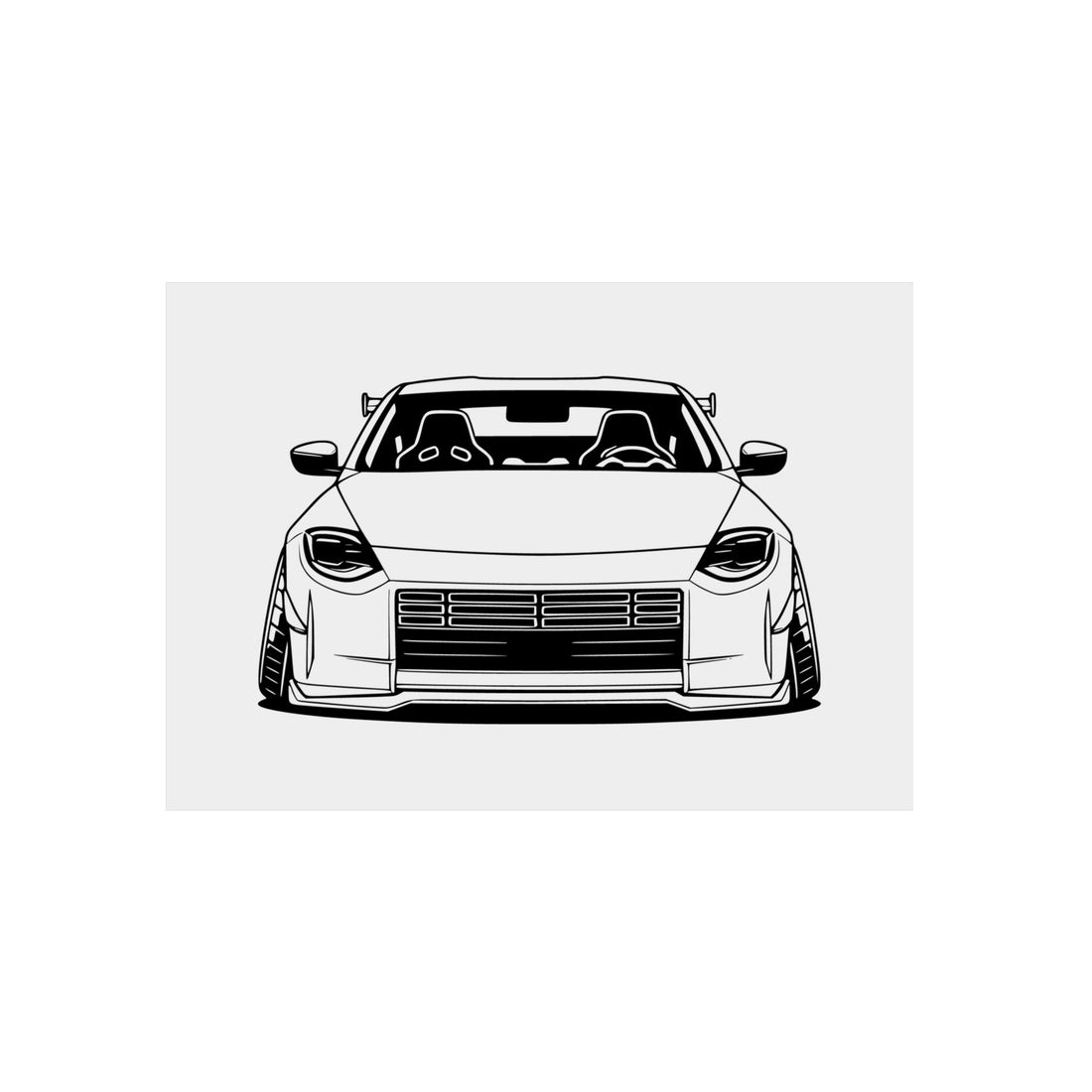 Nissan Z RZ34 (2023+) Metal Wall Sign