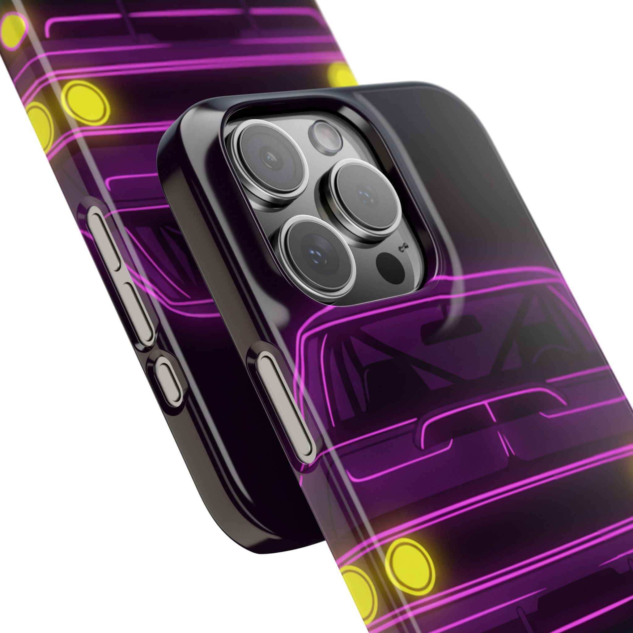Dodge Charger R/T (1968-70) Neon Synthwave Phone Case