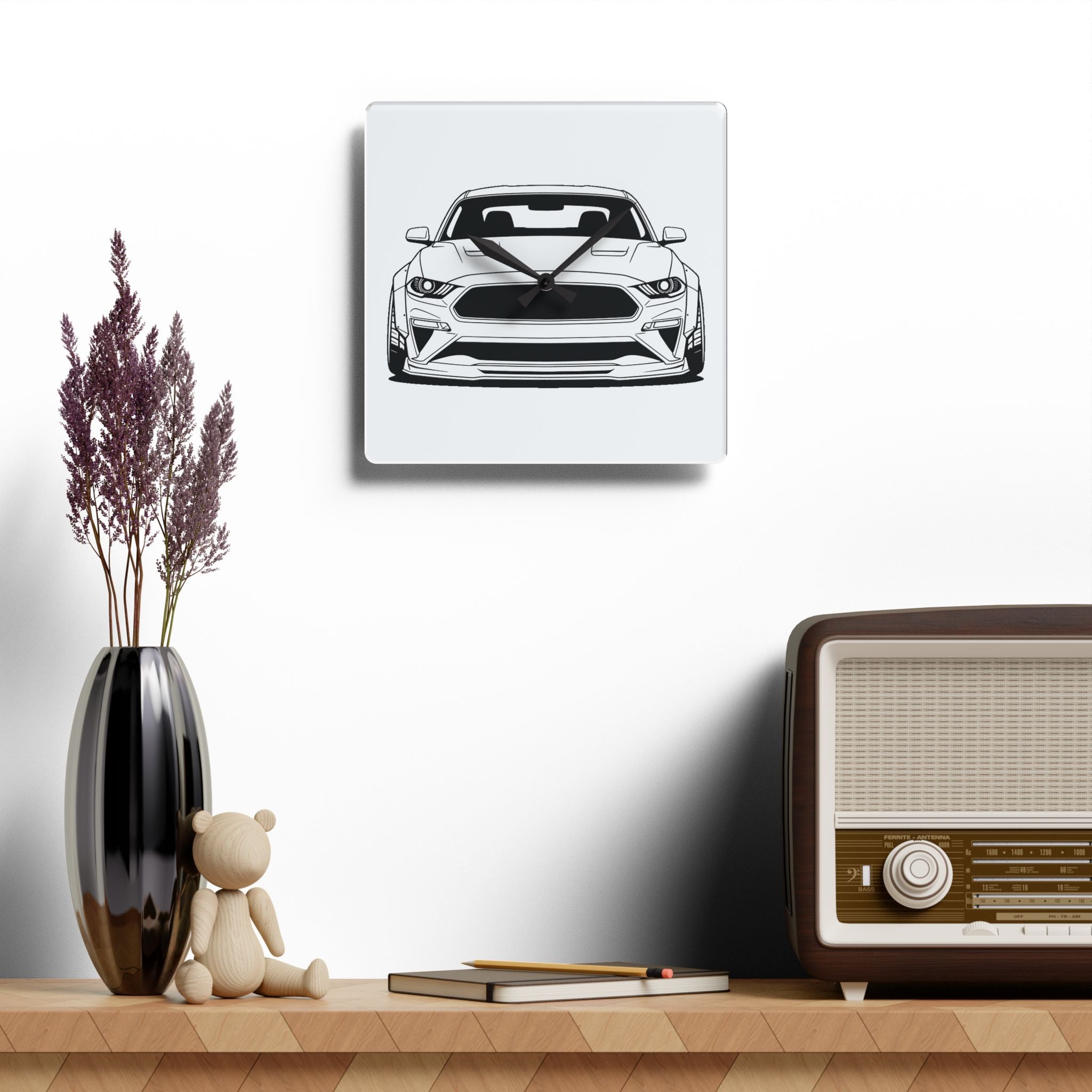 Ford Mustang GT (S650) Wall Clock