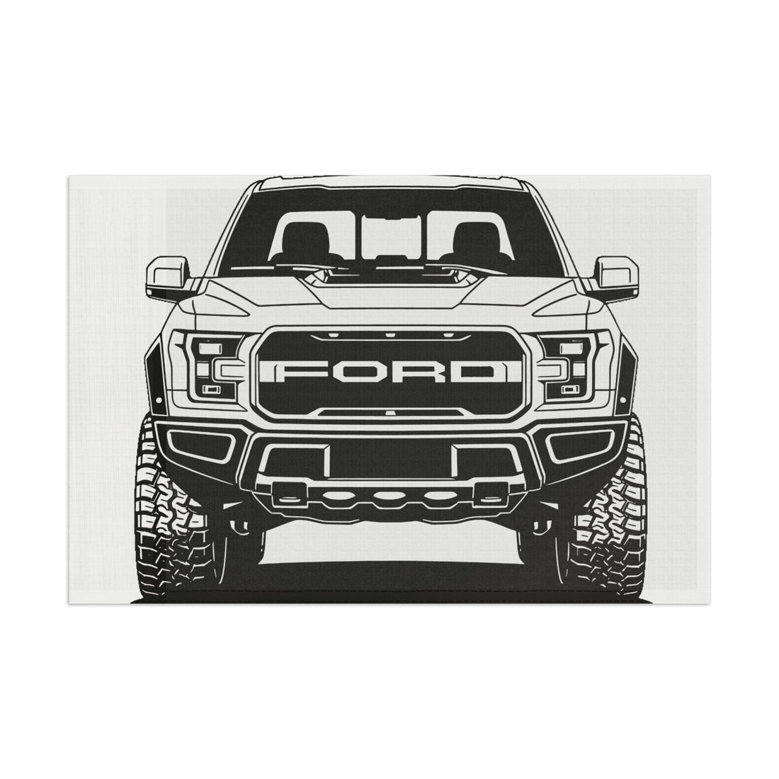 Ford F-150 Raptor Gen 2 Garage Flag