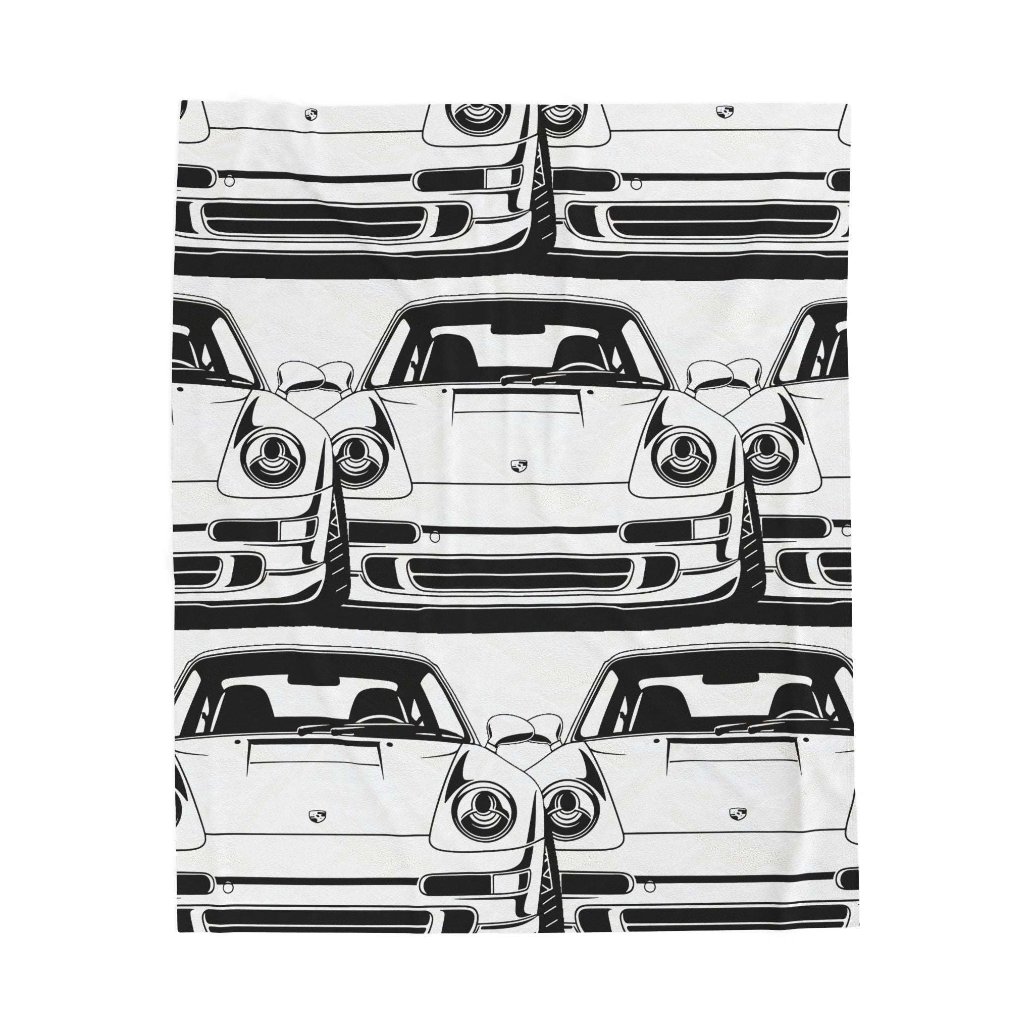 Porsche 911 (993) Velveteen Plush Blanket