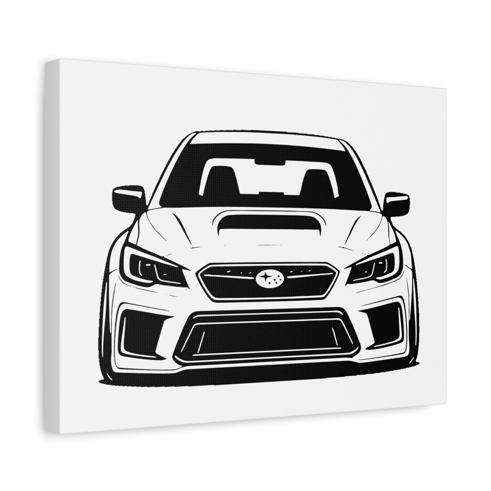 Subaru WRX STI Canvas Wall Art