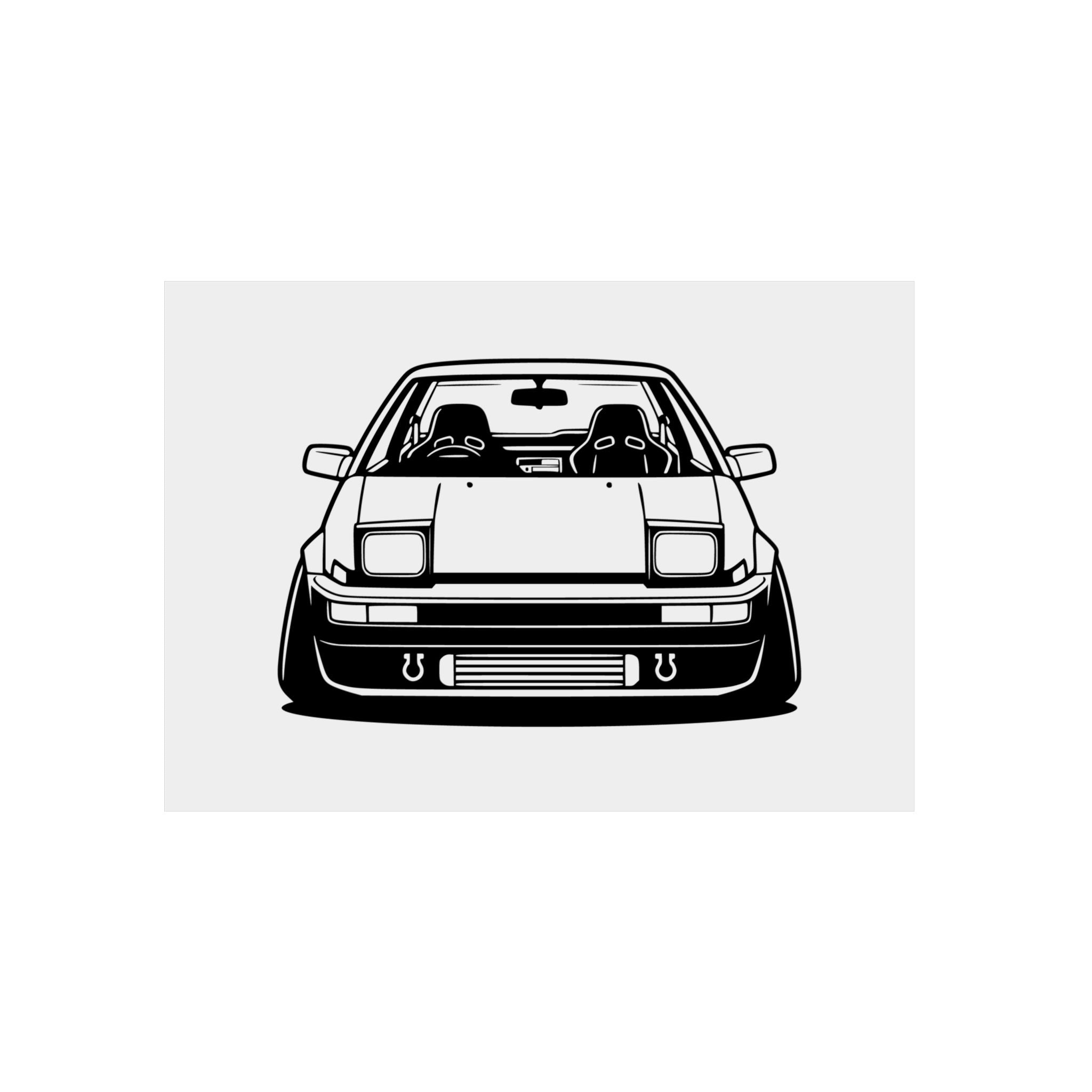 Toyota AE86 (1983-87) Metal Wall Sign