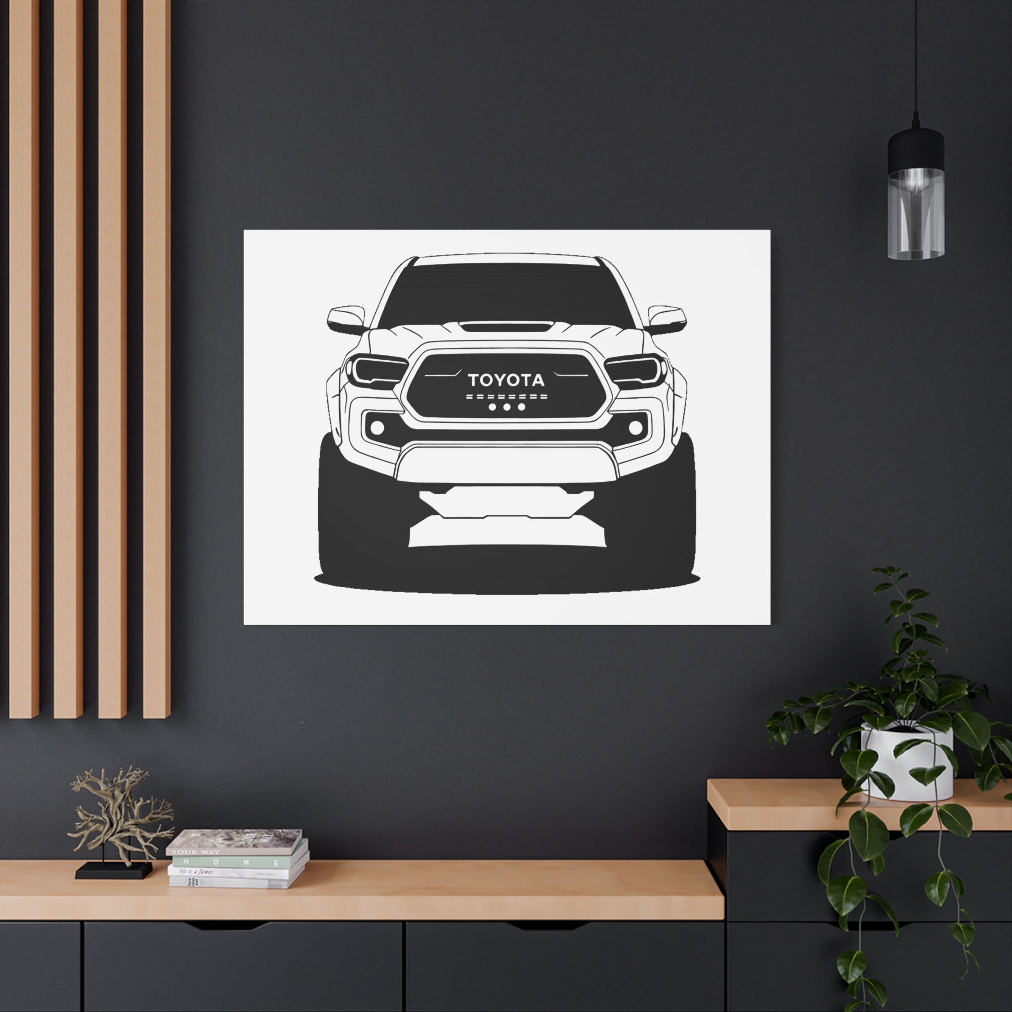 Toyota Tacoma TRD Pro Canvas Wall Art