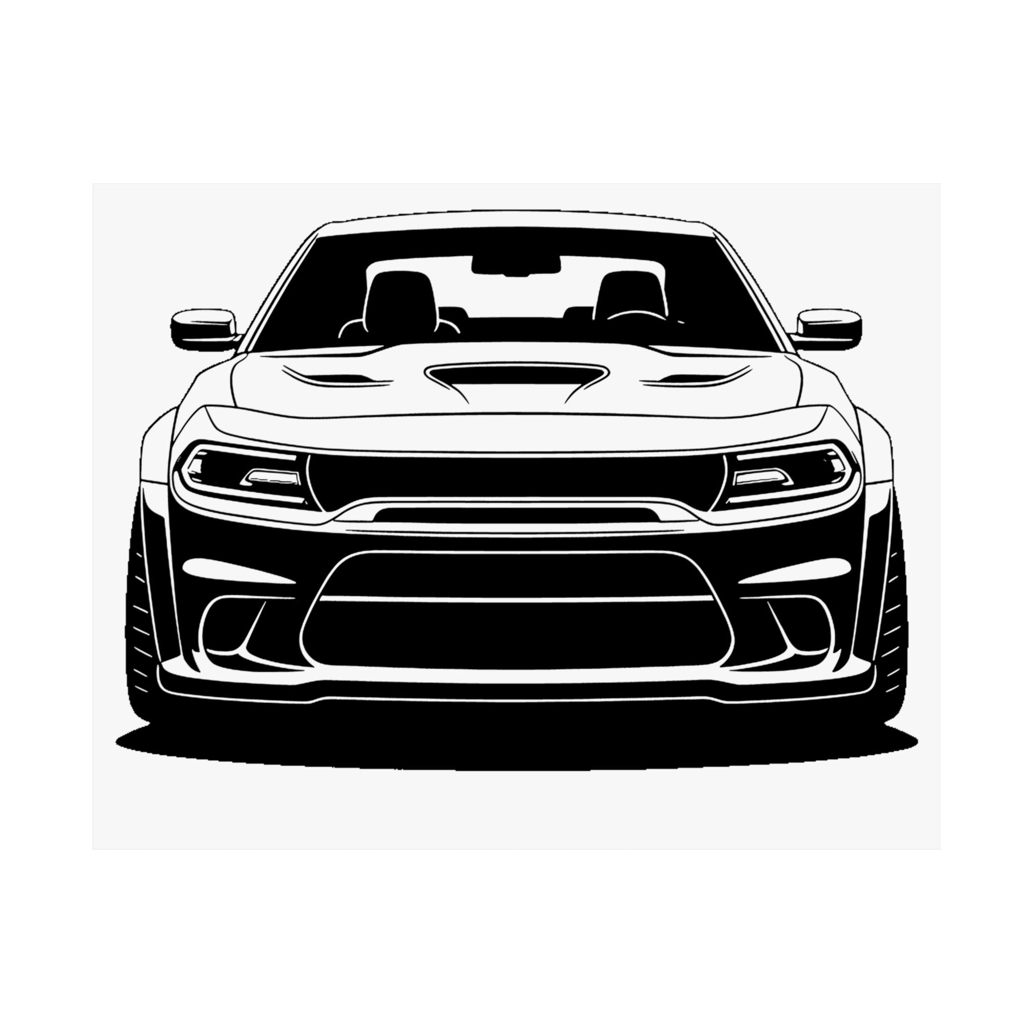 Dodge Challenger SRT Hellcat Poster