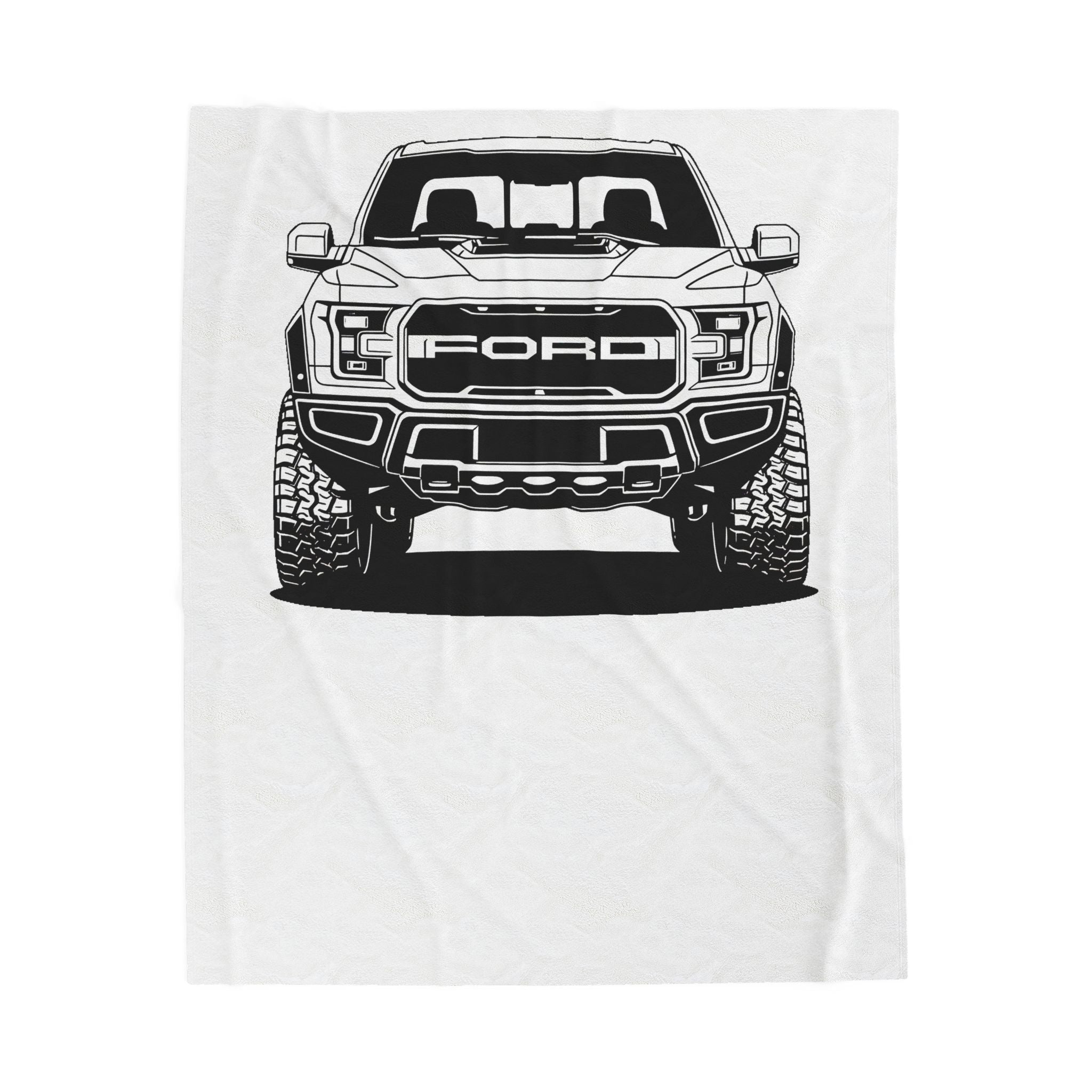 Ford F-150 Raptor Gen 2 Velveteen Plush Blanket
