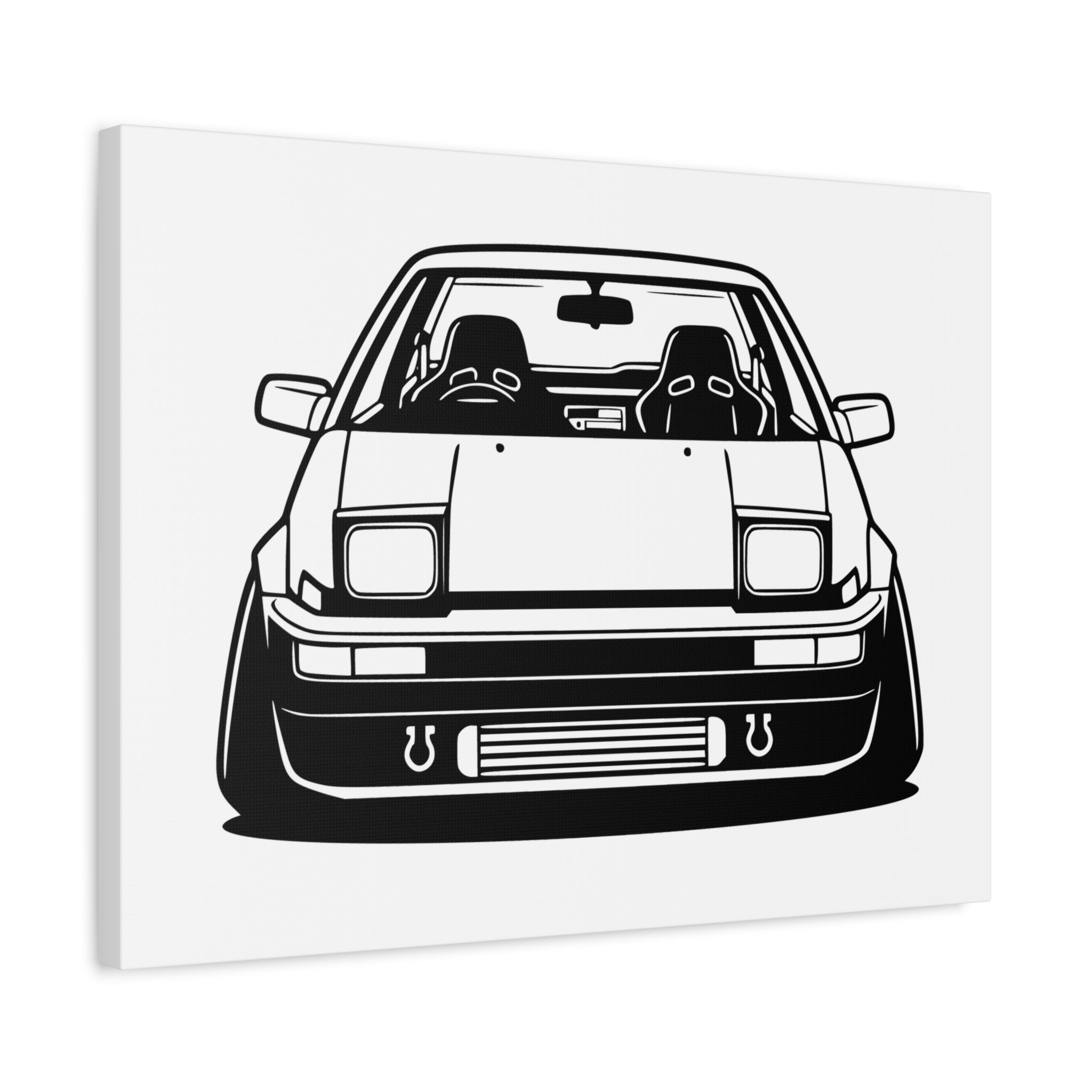 Toyota AE86 (1983-87) Canvas Wall Art