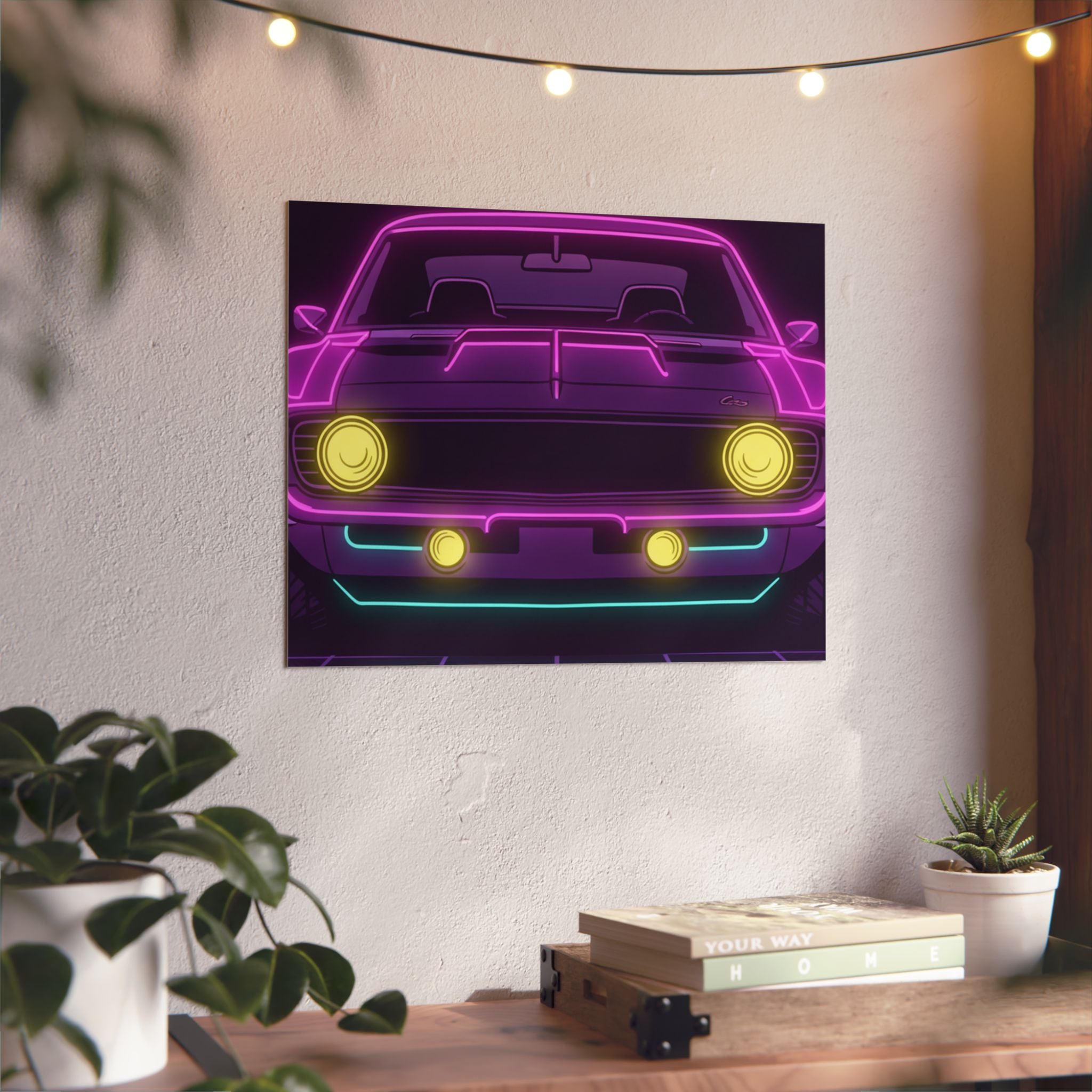 1969 Chevrolet Camaro SS Metal Wall Sign