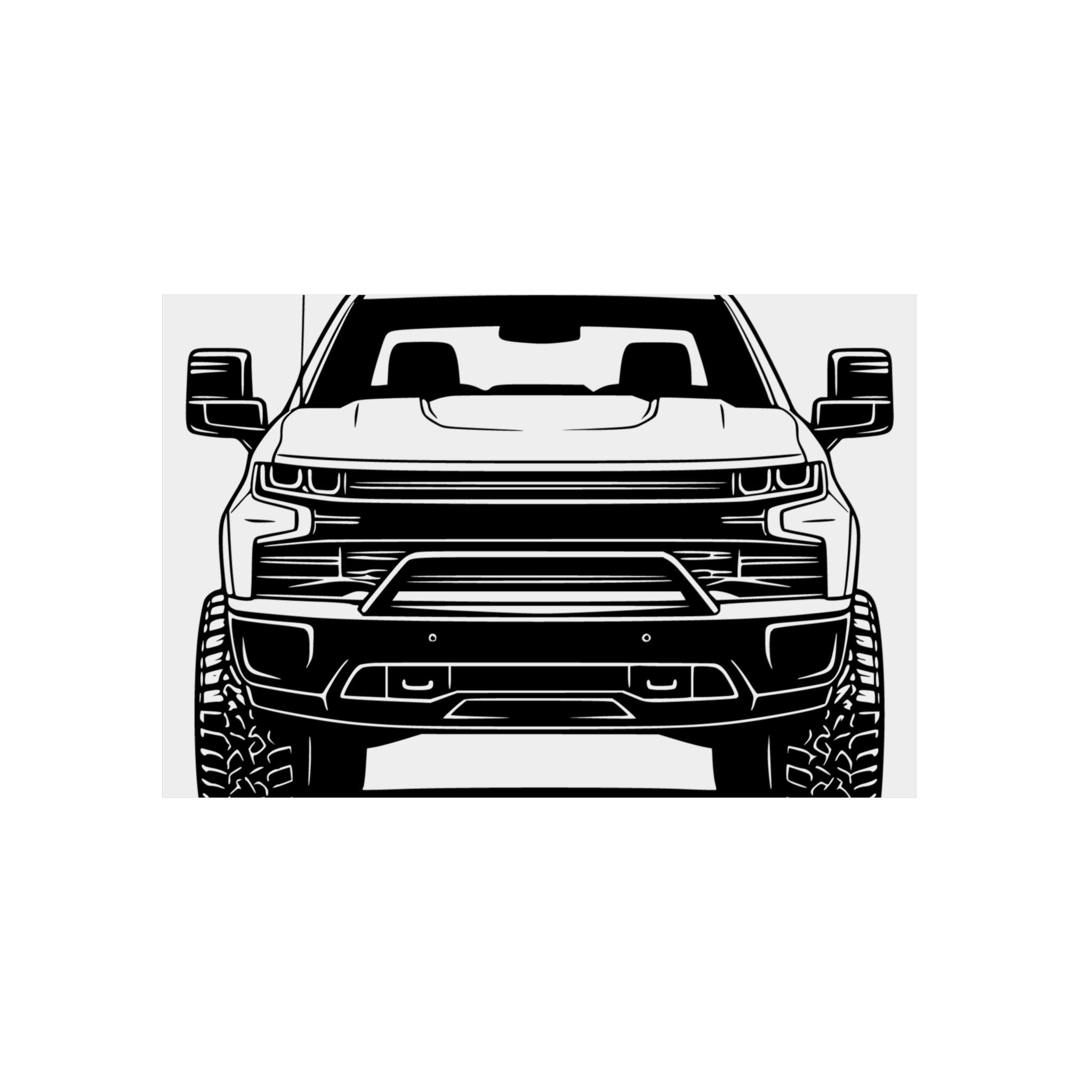 Chevy Silverado Trail Boss (2019+) Metal Wall Sign