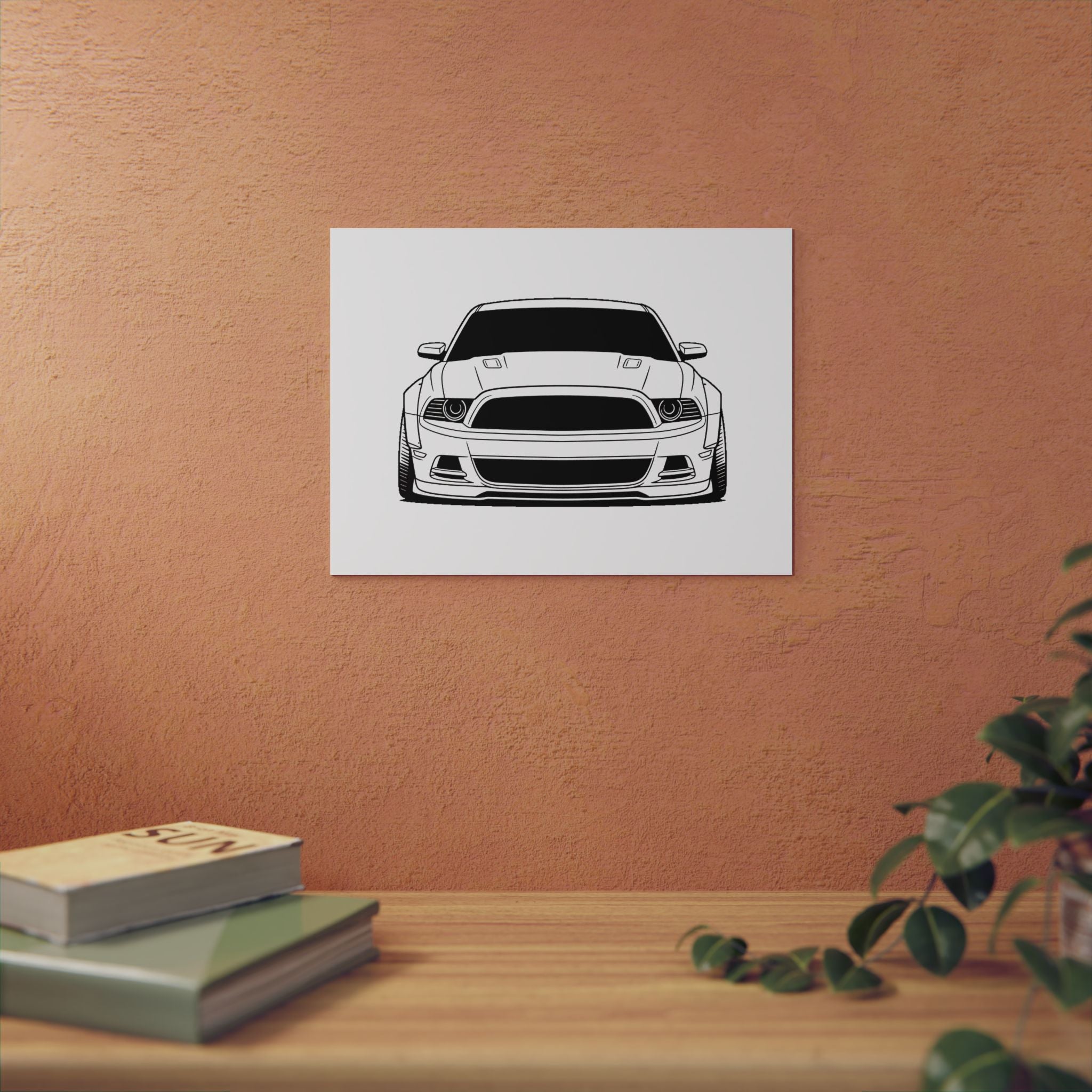 Ford Mustang GT (S197) Metal Wall Sign