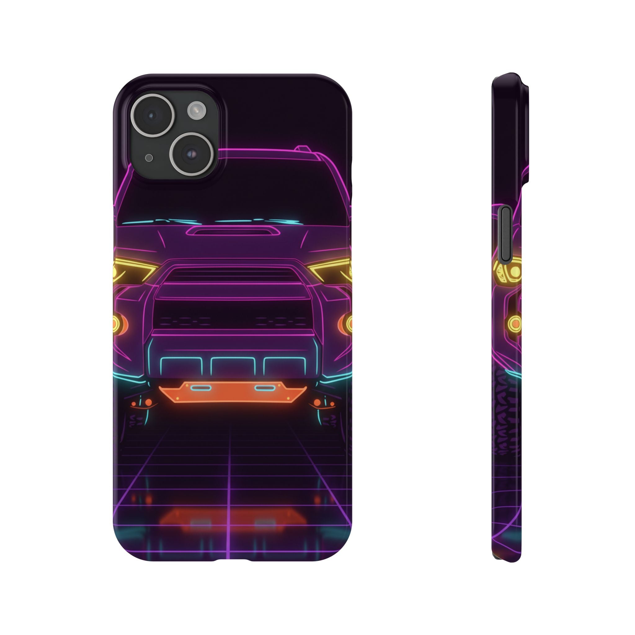 Toyota 4Runner TRD Pro Neon Synthwave Phone Case