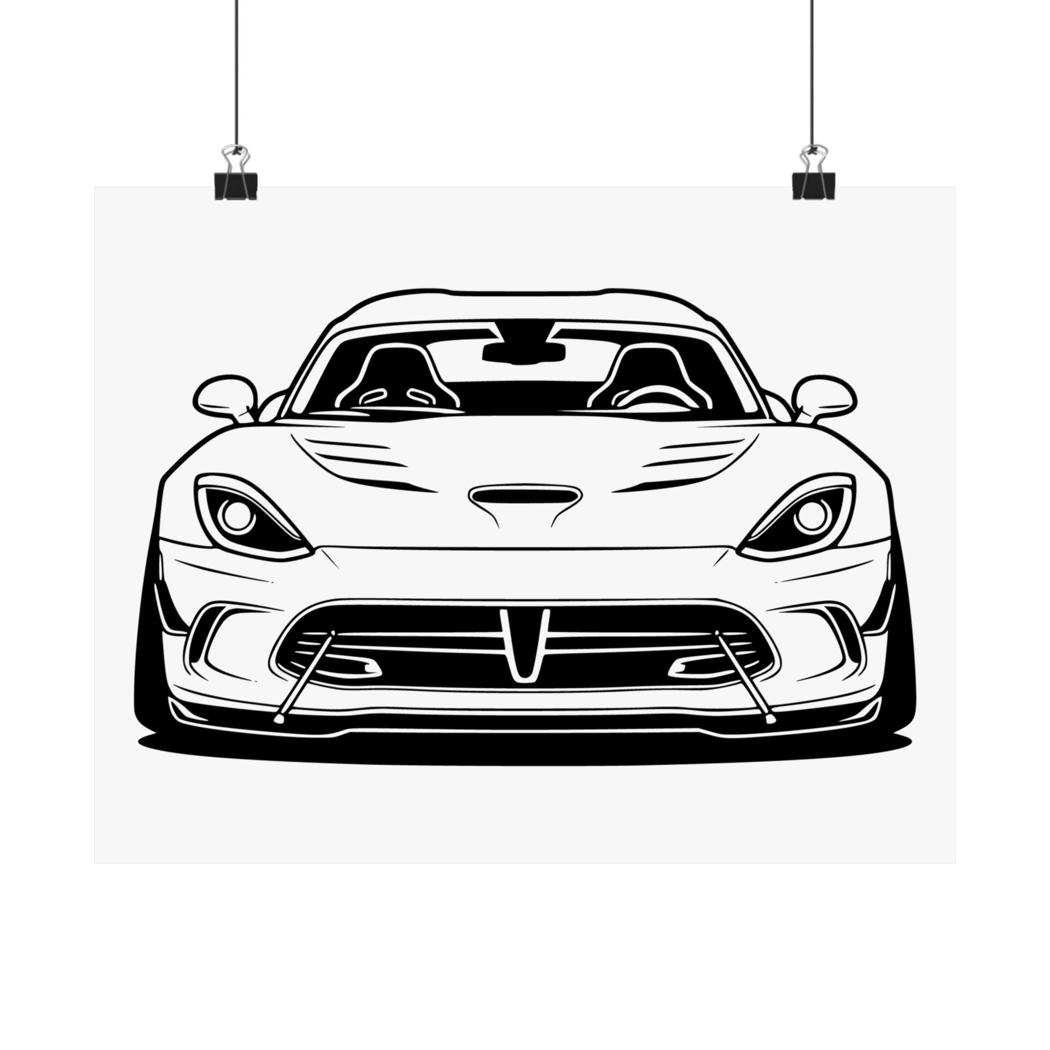 Dodge Viper (1992-17) Poster