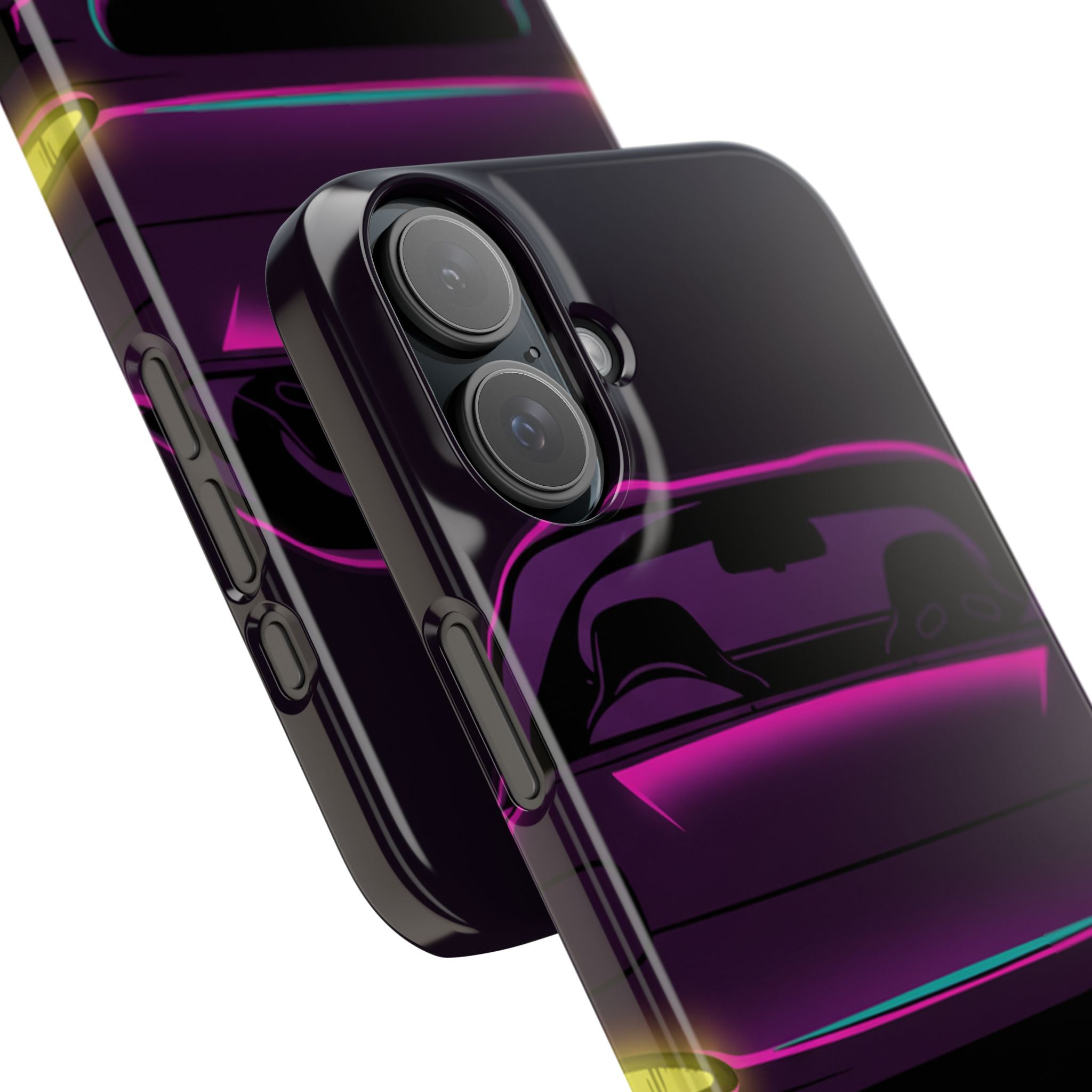 Mazda RX-7 FD Neon Synthwave Phone Case