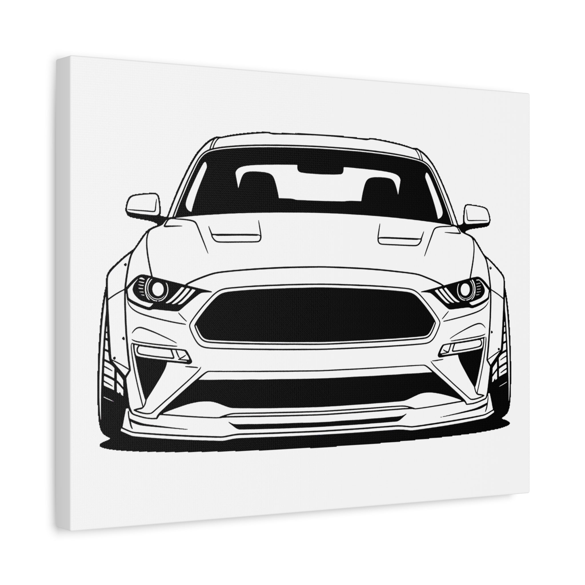 Ford Mustang GT (S650) Canvas Wall Art