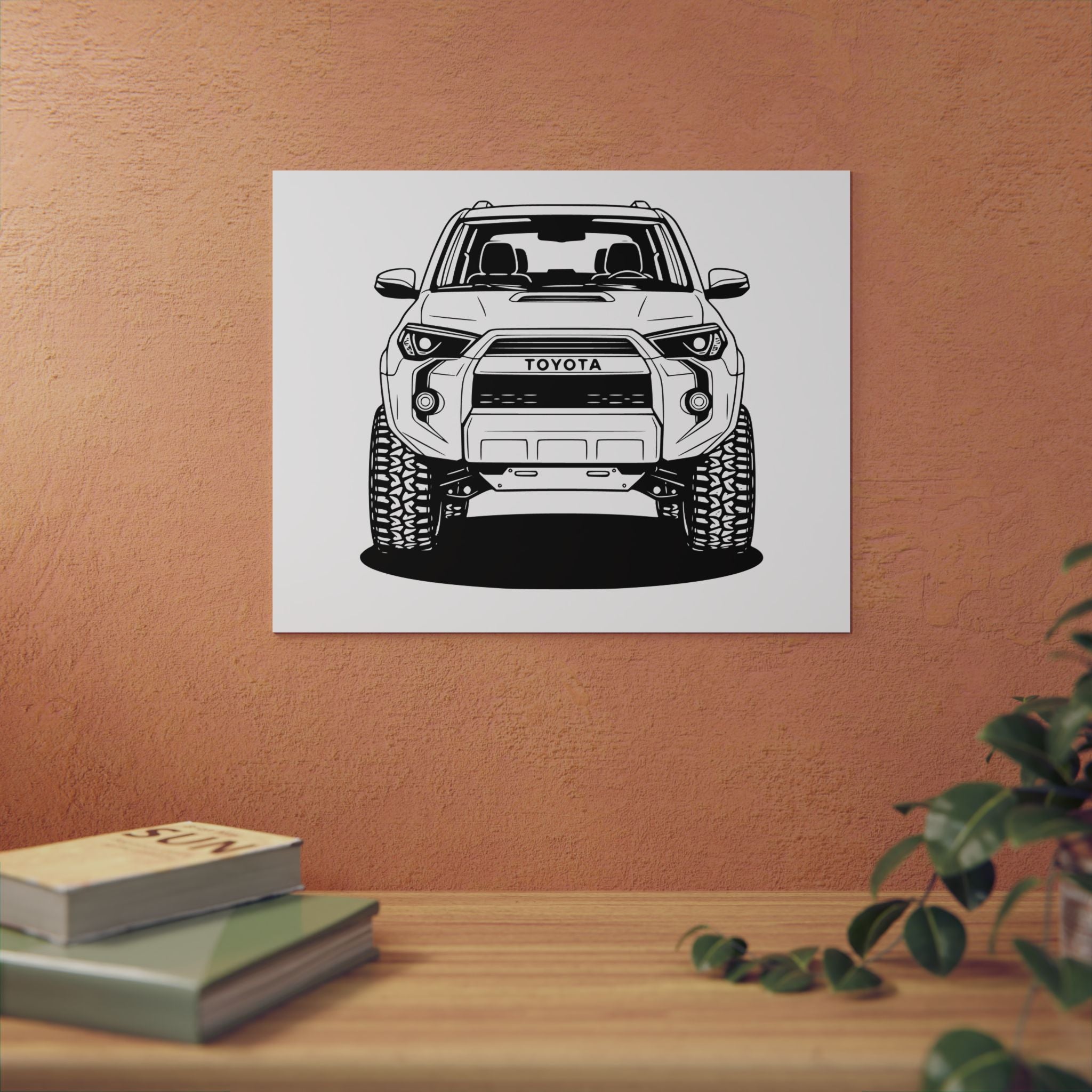 Toyota 4Runner TRD Pro Metal Wall Sign