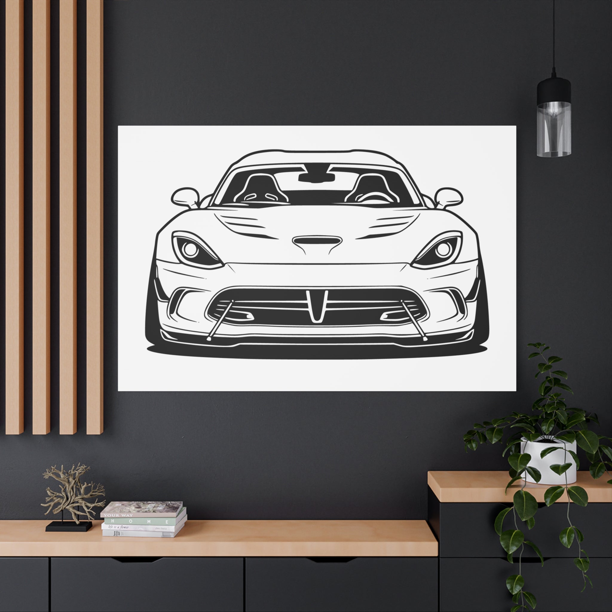 Dodge Viper (1992-17) Canvas Wall Art
