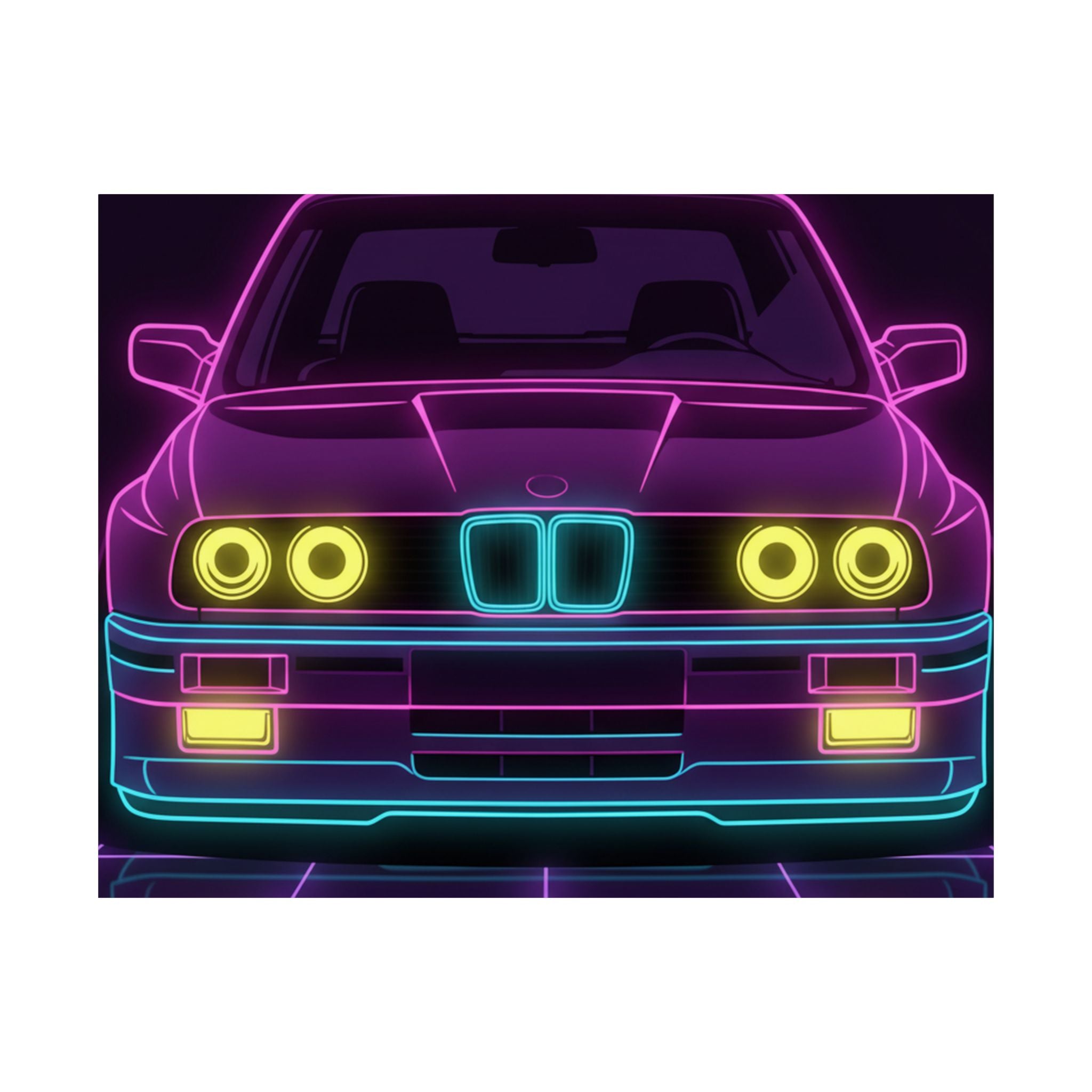 BMW E30 Poster