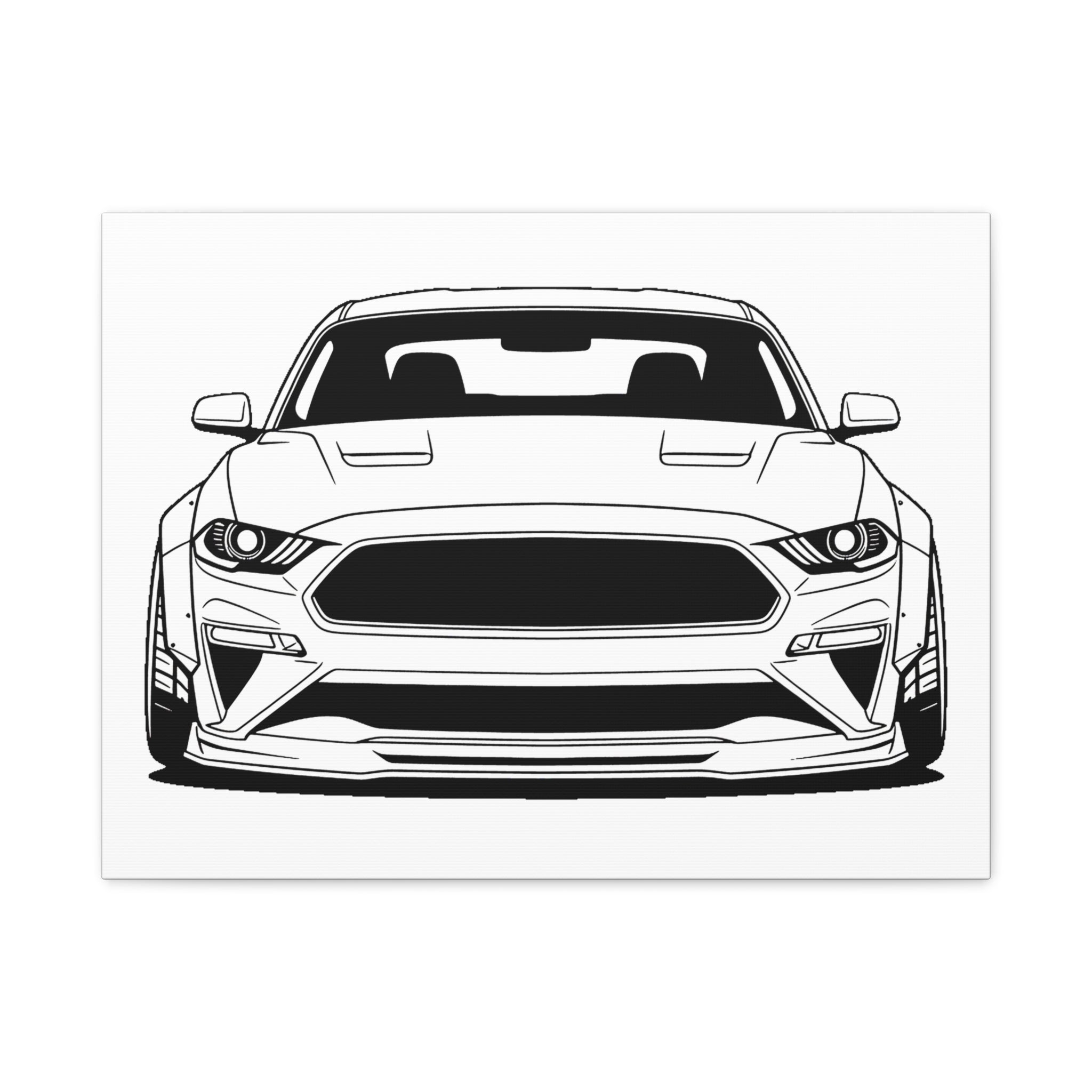 Ford Mustang GT (S650) Canvas Wall Art