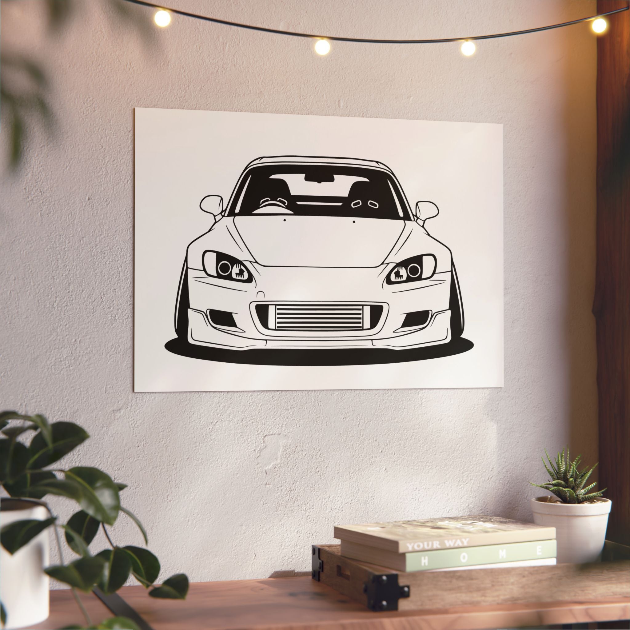 Honda S2000 (1999-09) Metal Wall Sign