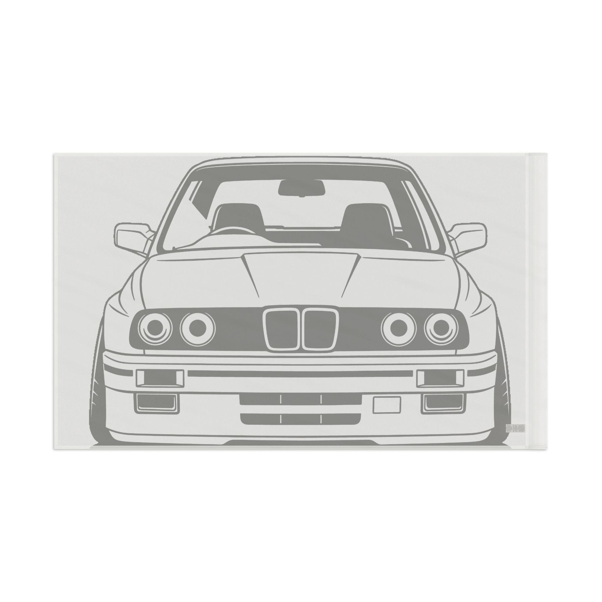 BMW E30 Garage Flag