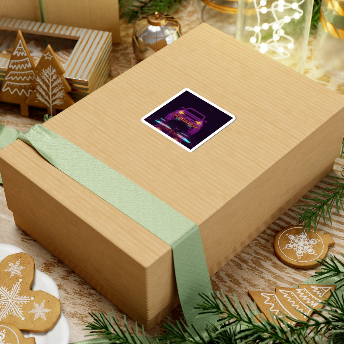 Ford Bronco (2021+) Neon Synthwave Sticker