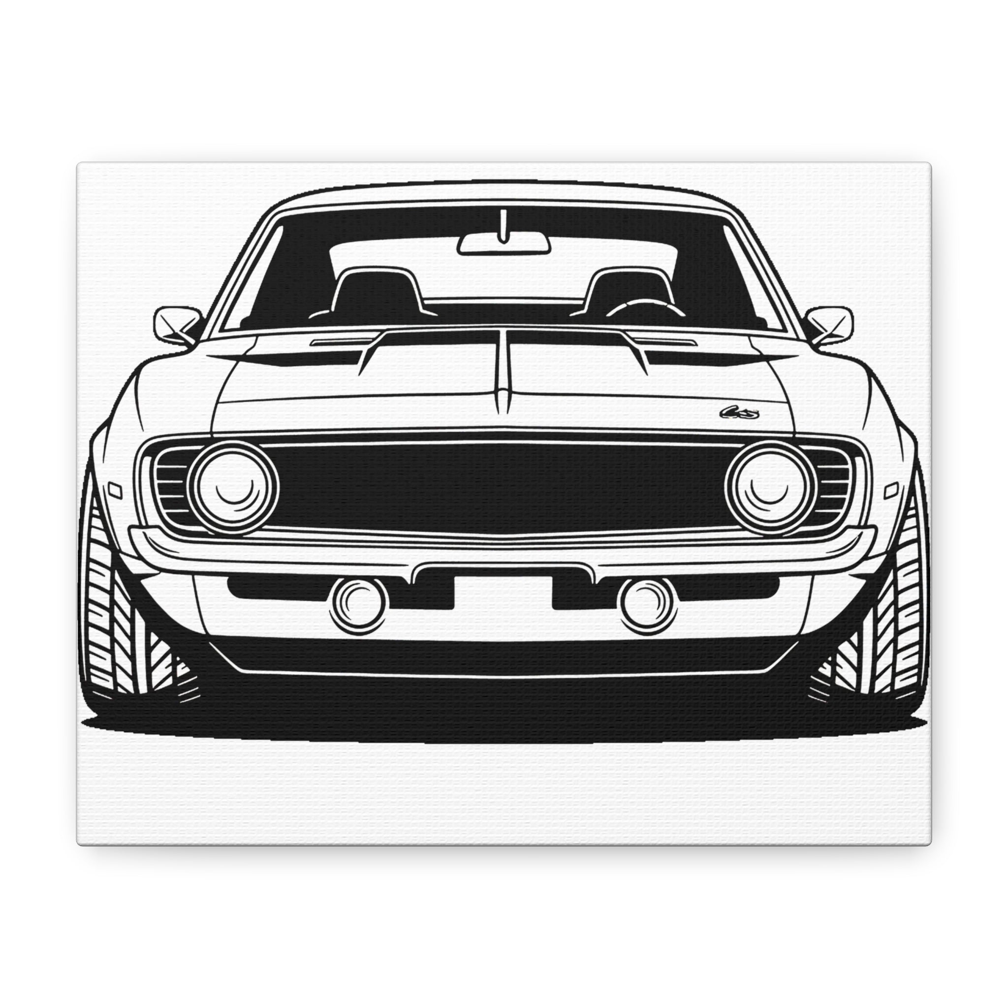 1969 Chevrolet Camaro SS Canvas Wall Art