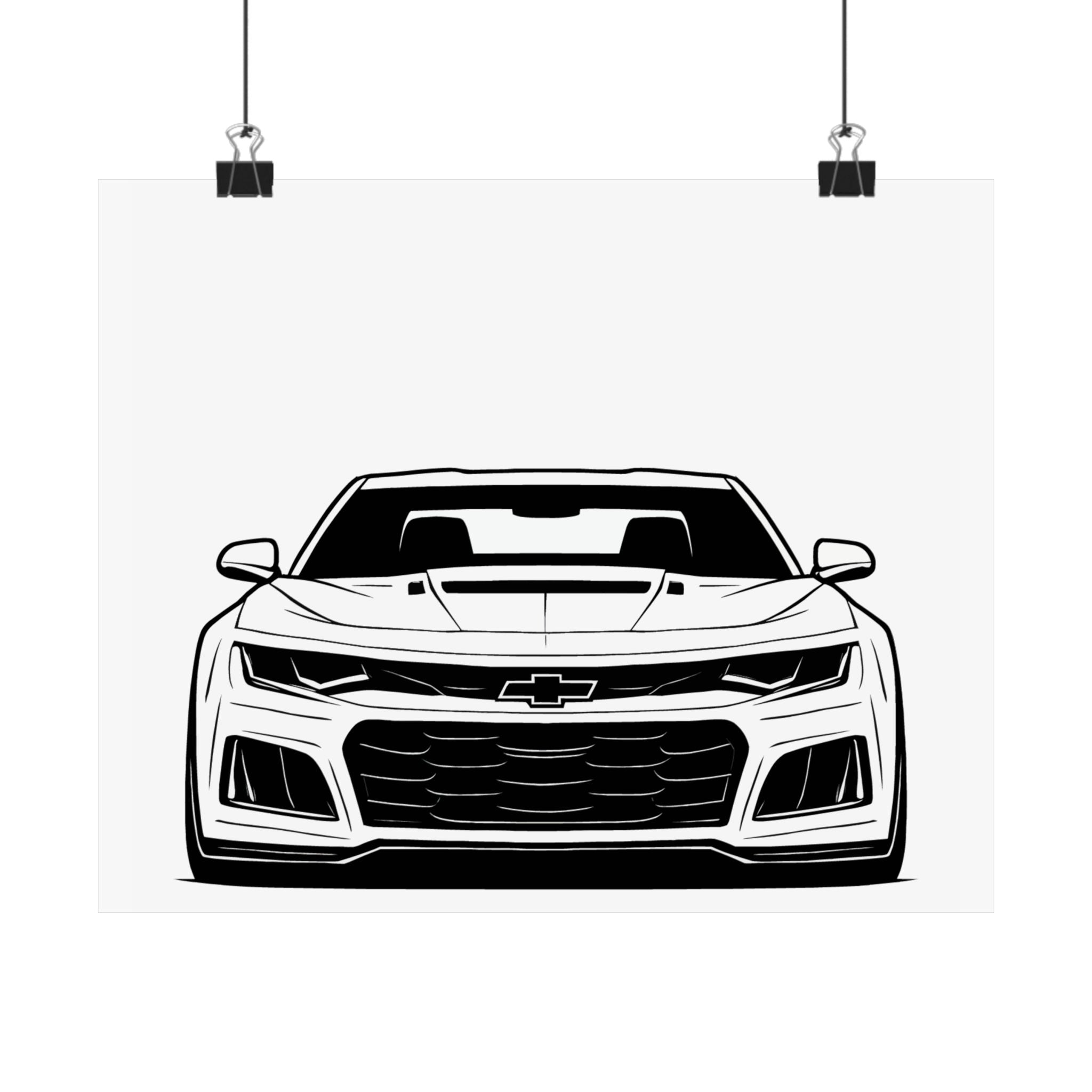 Chevrolet Camaro ZL1 Poster Print