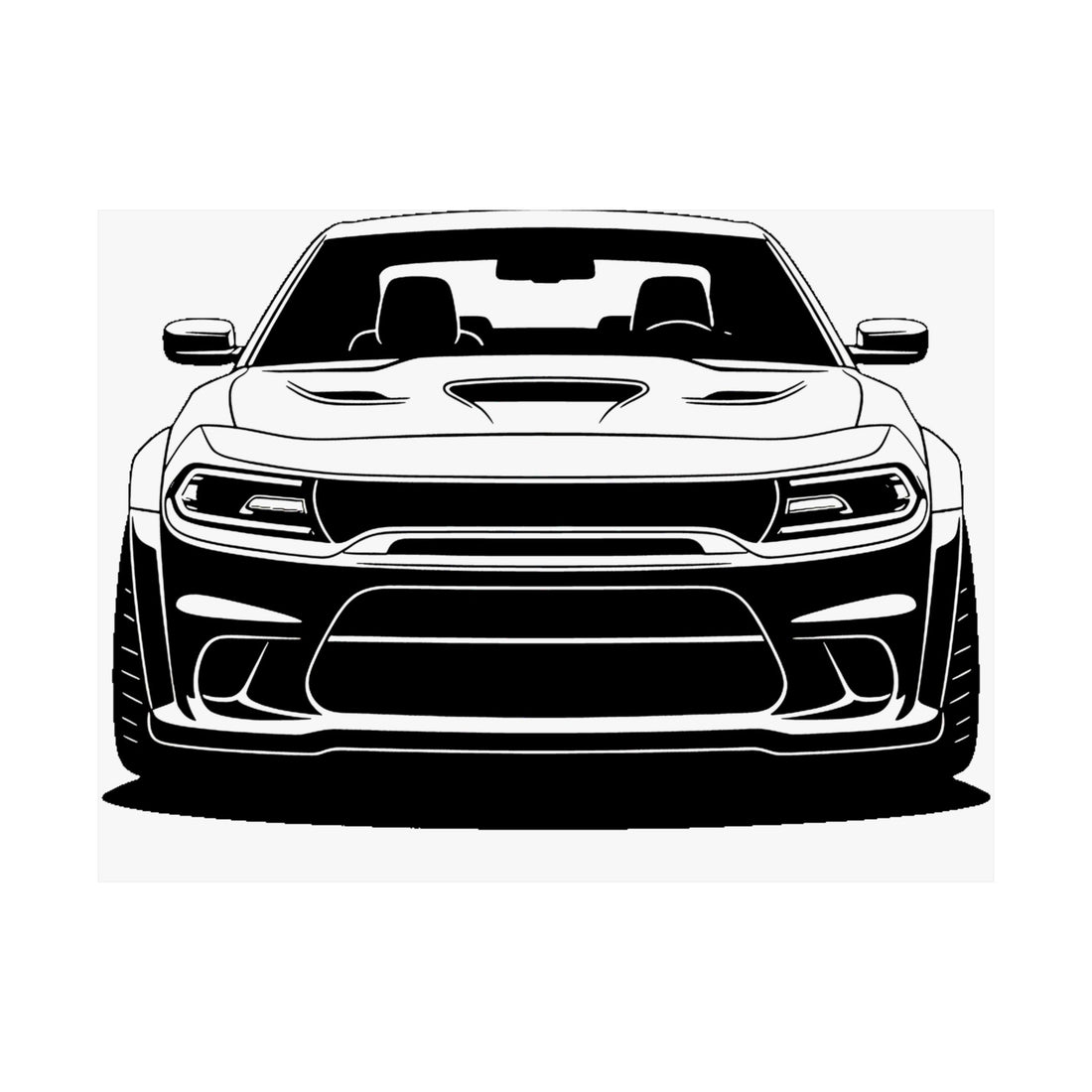 Dodge Challenger SRT Hellcat Poster