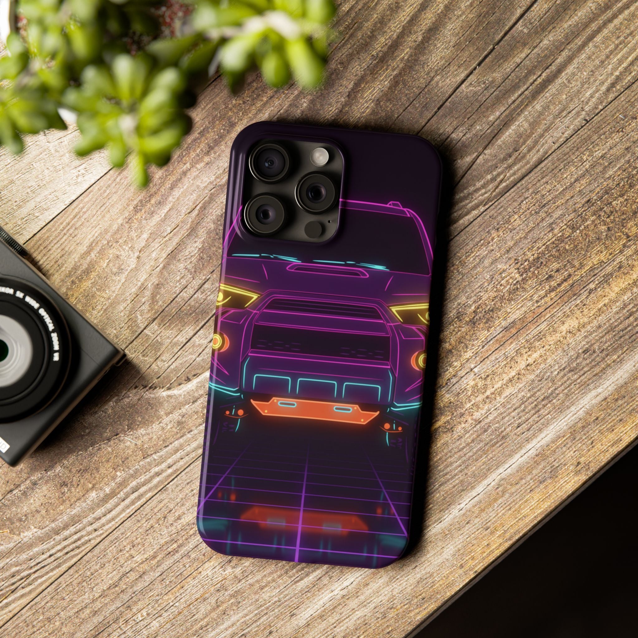 Toyota 4Runner TRD Pro Neon Synthwave Phone Case