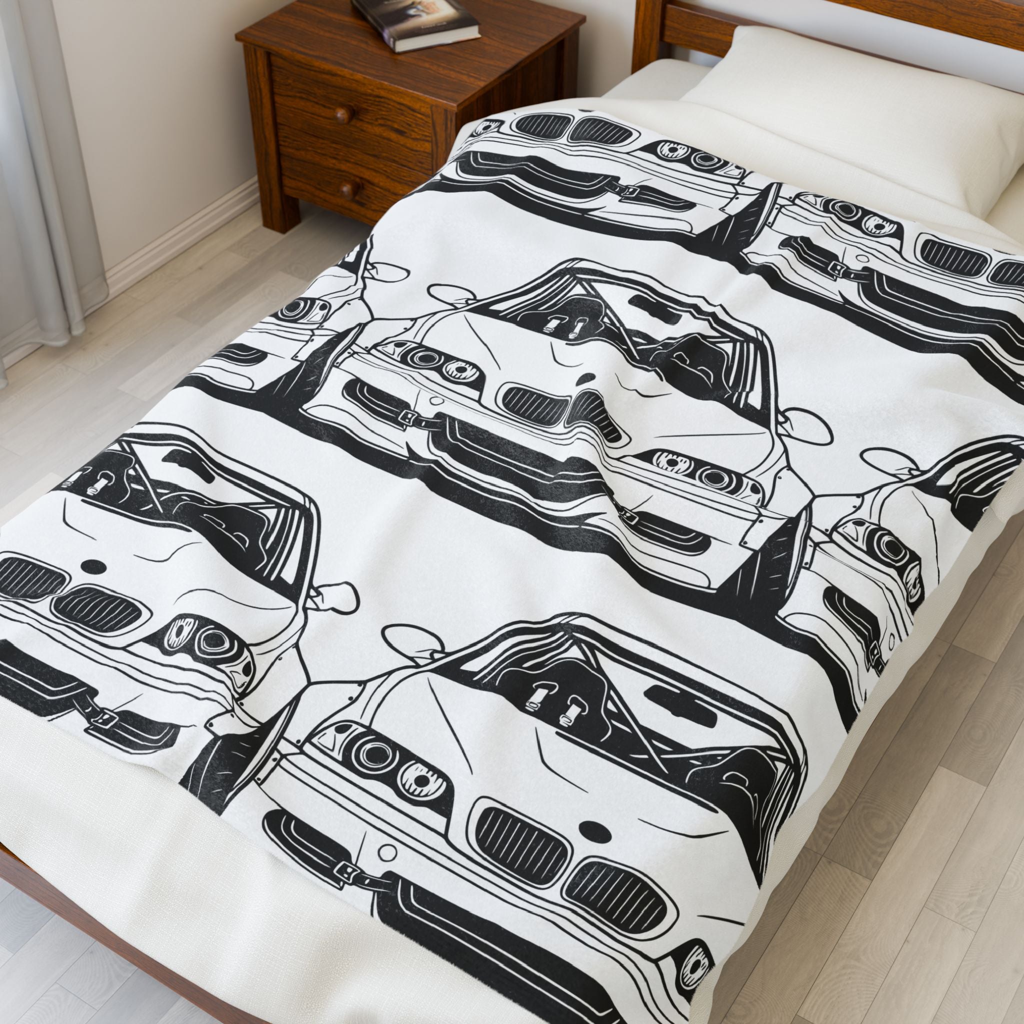 BMW E46 M3 (2000-06) Velveteen Plush Blanket