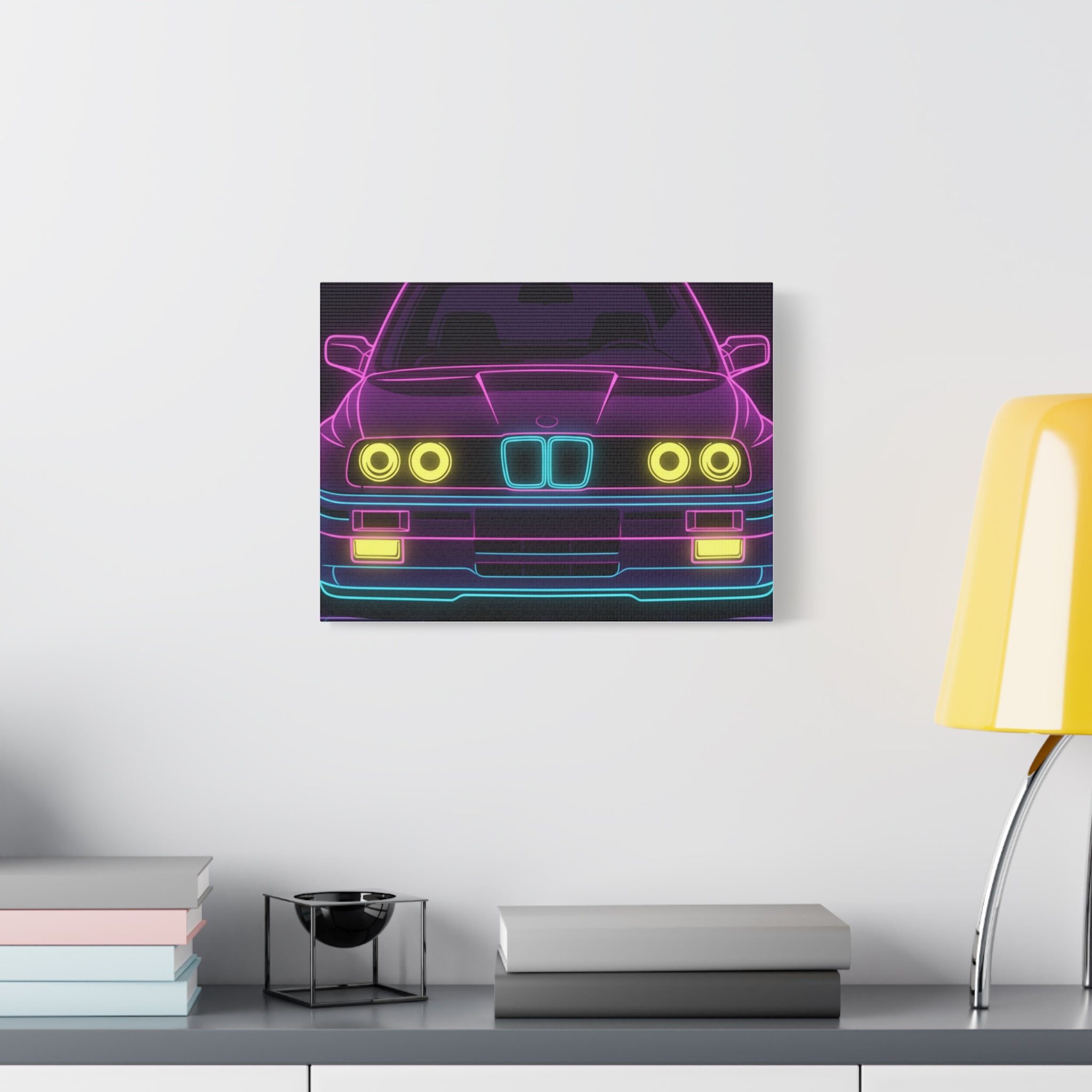 BMW E30 Canvas Wall Art