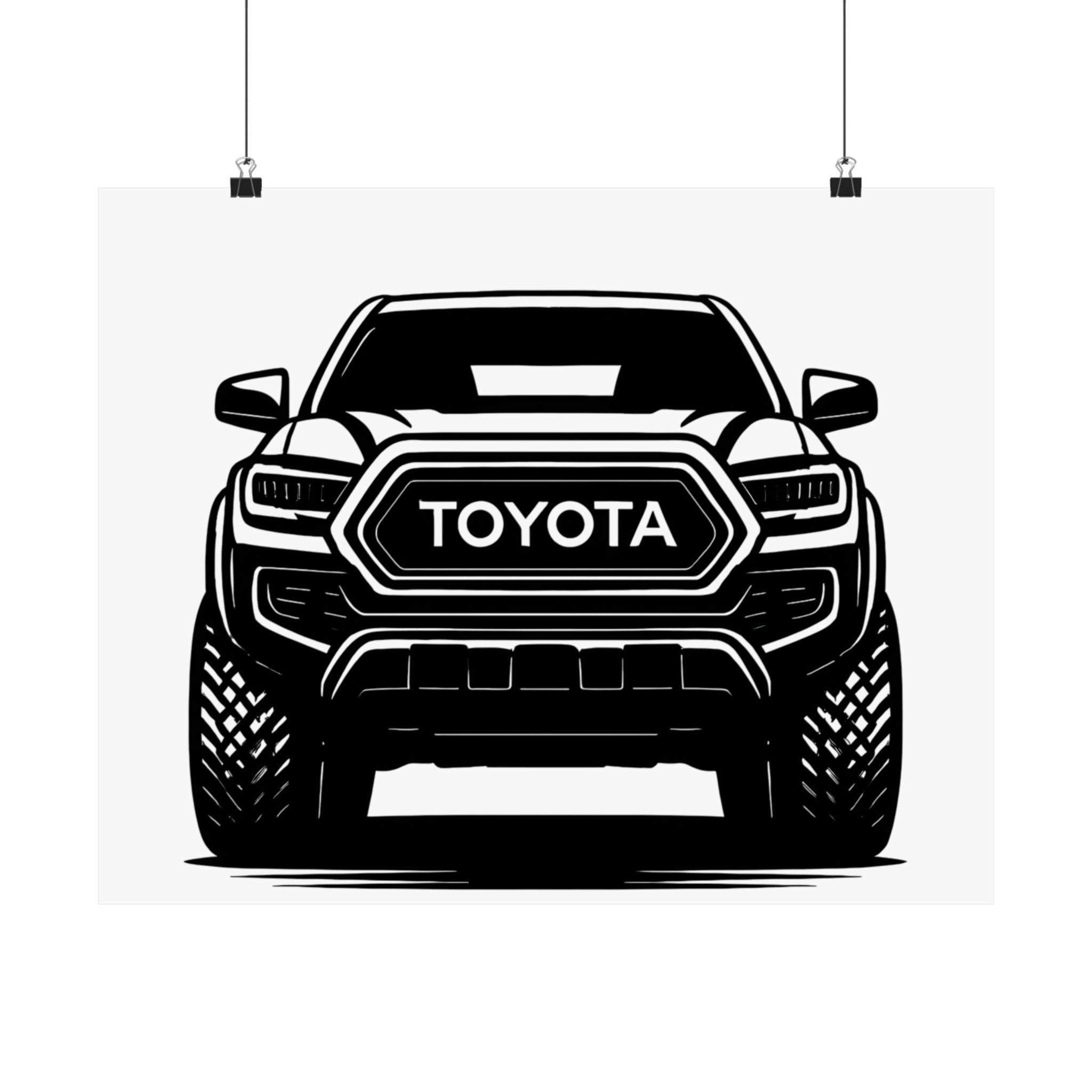 Toyota Tacoma TRD Pro Poster Print