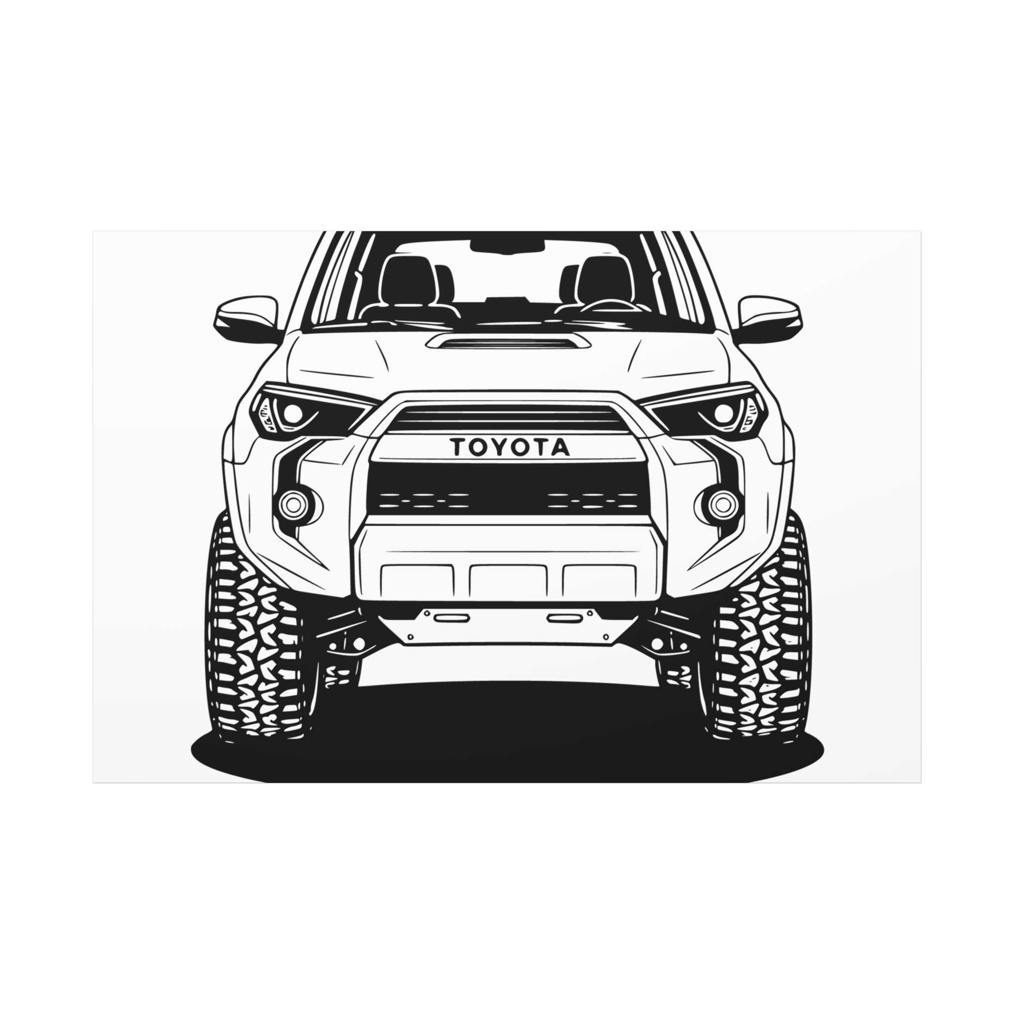 Toyota 4Runner TRD Pro Canvas Wall Art
