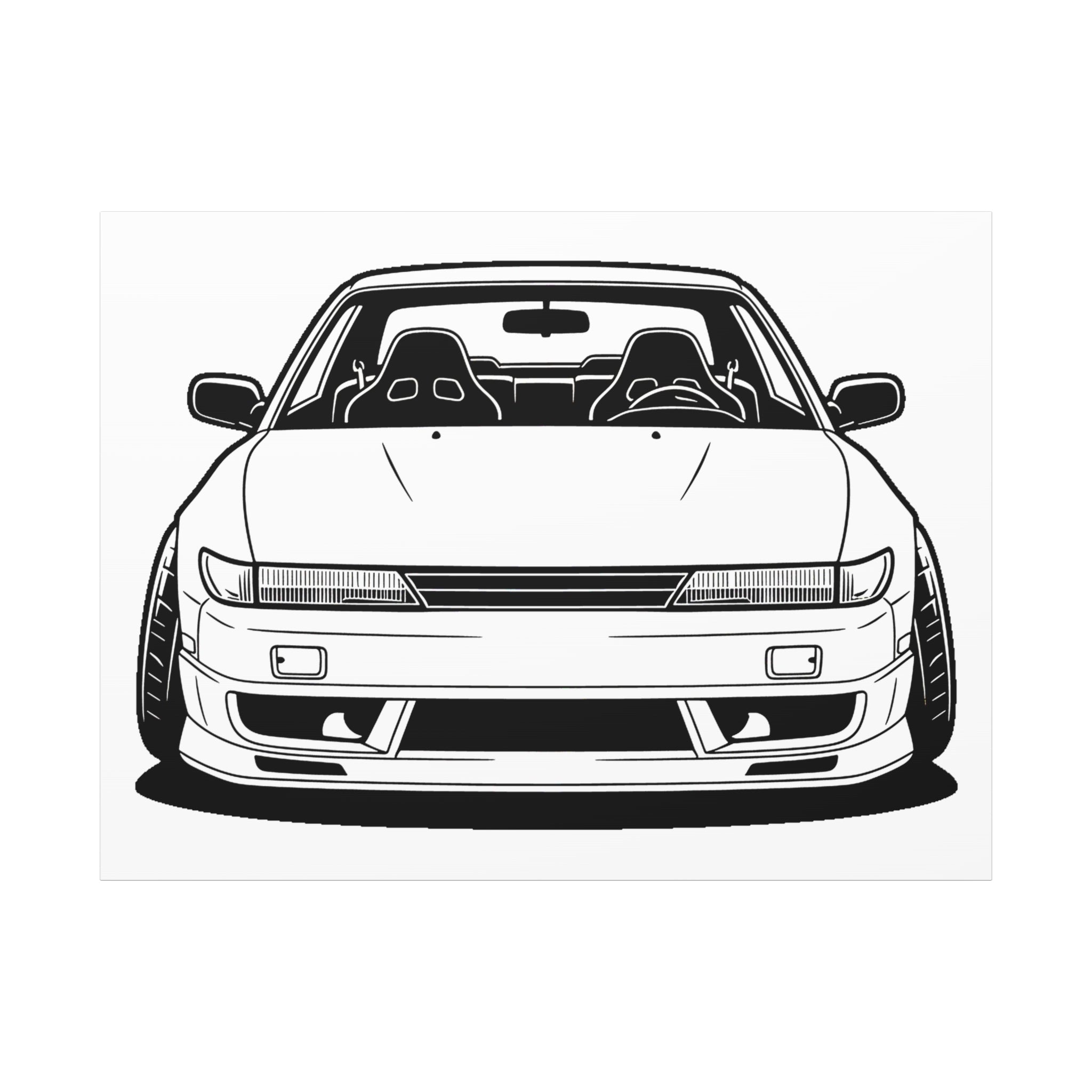 Nissan Silvia S13 Canvas Wall Art
