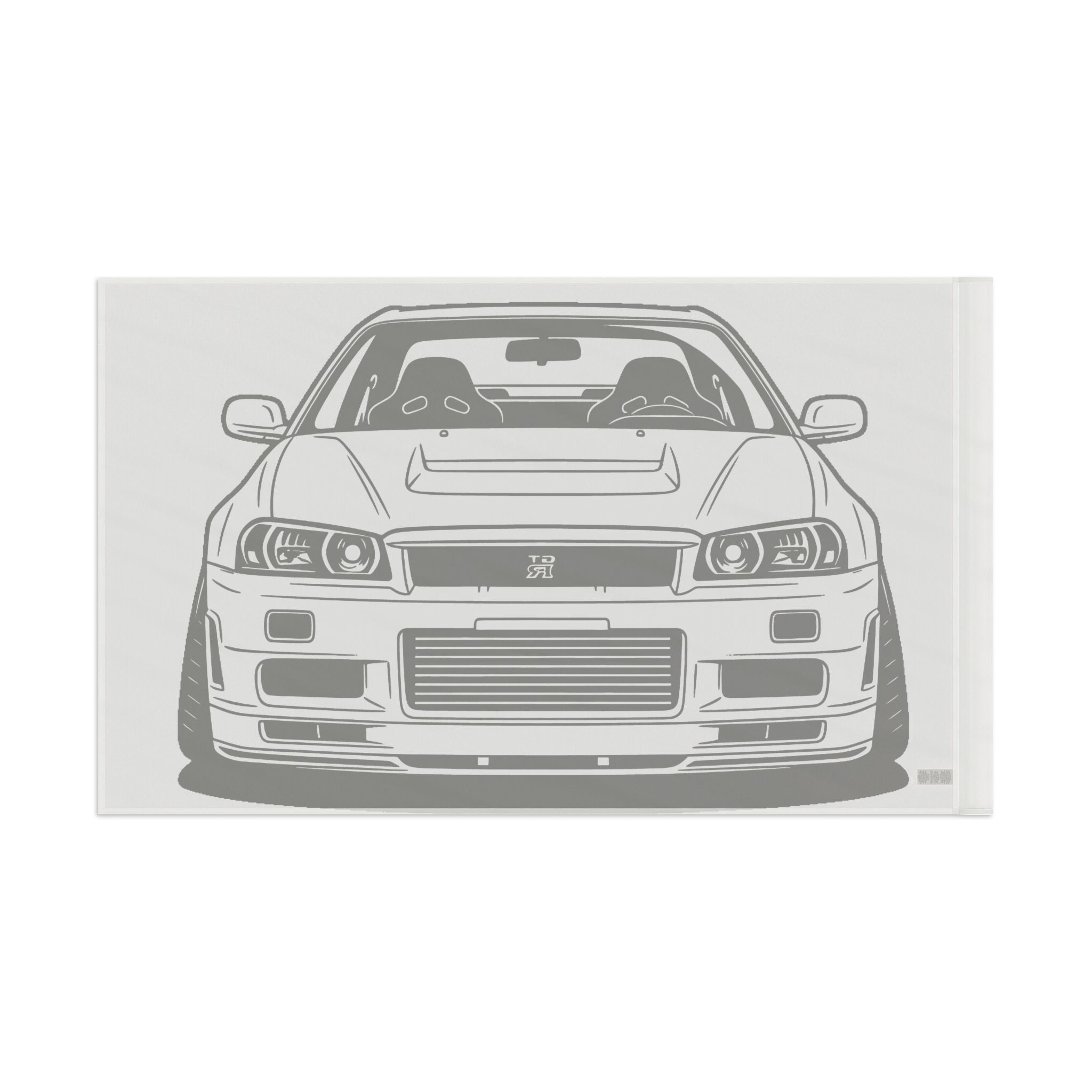 Nissan GT-R Garage Flag
