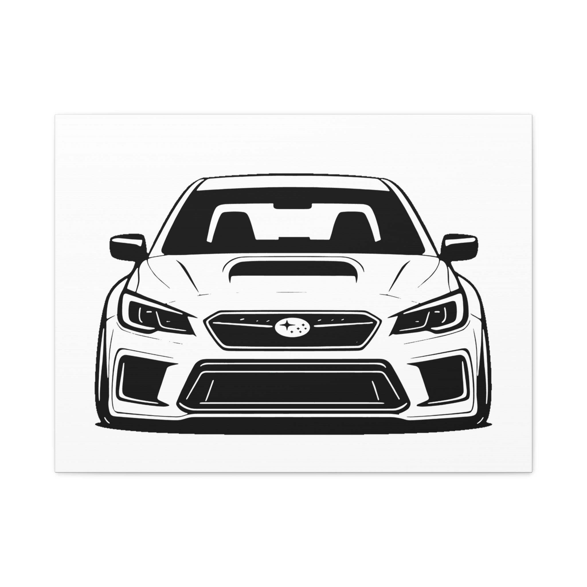 Subaru WRX STI Canvas Wall Art