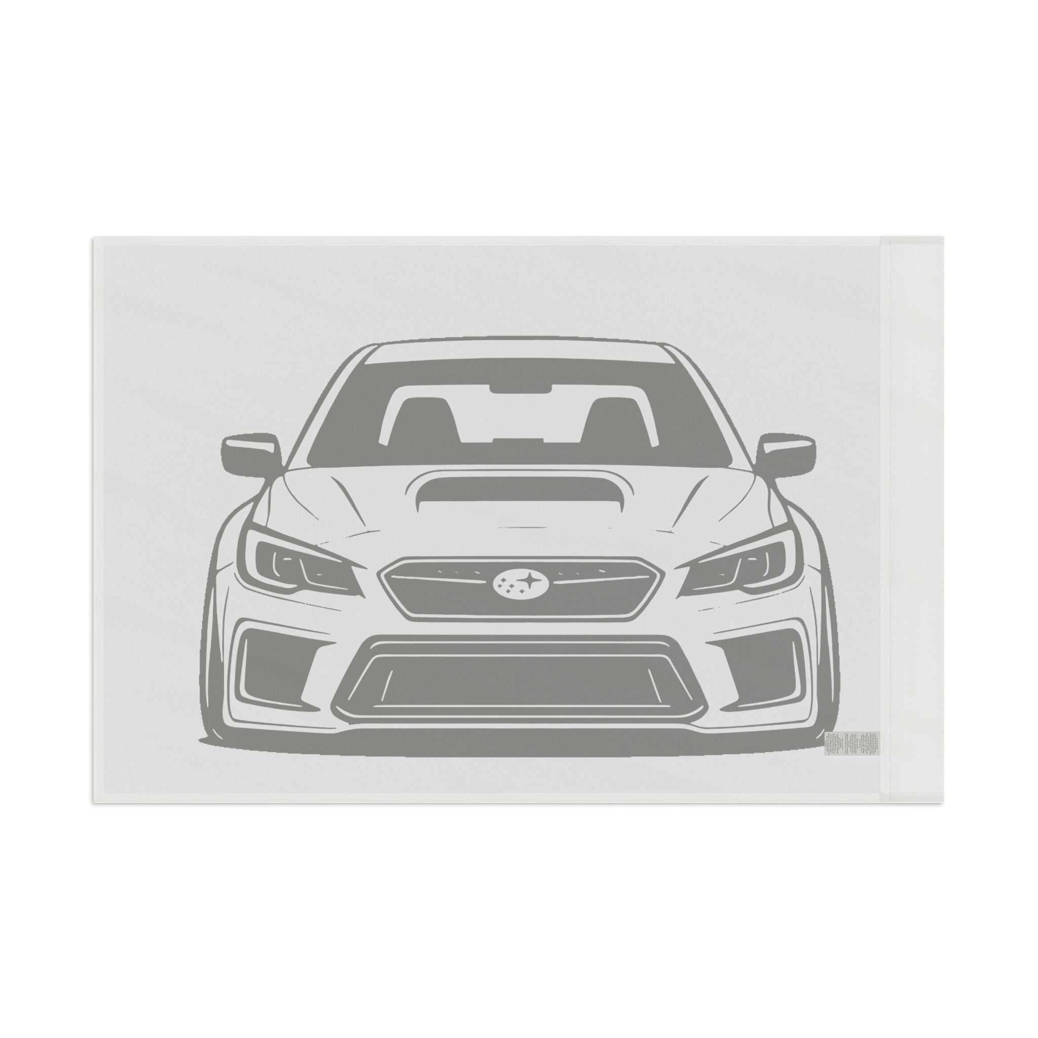 Subaru WRX STI Garage Flag