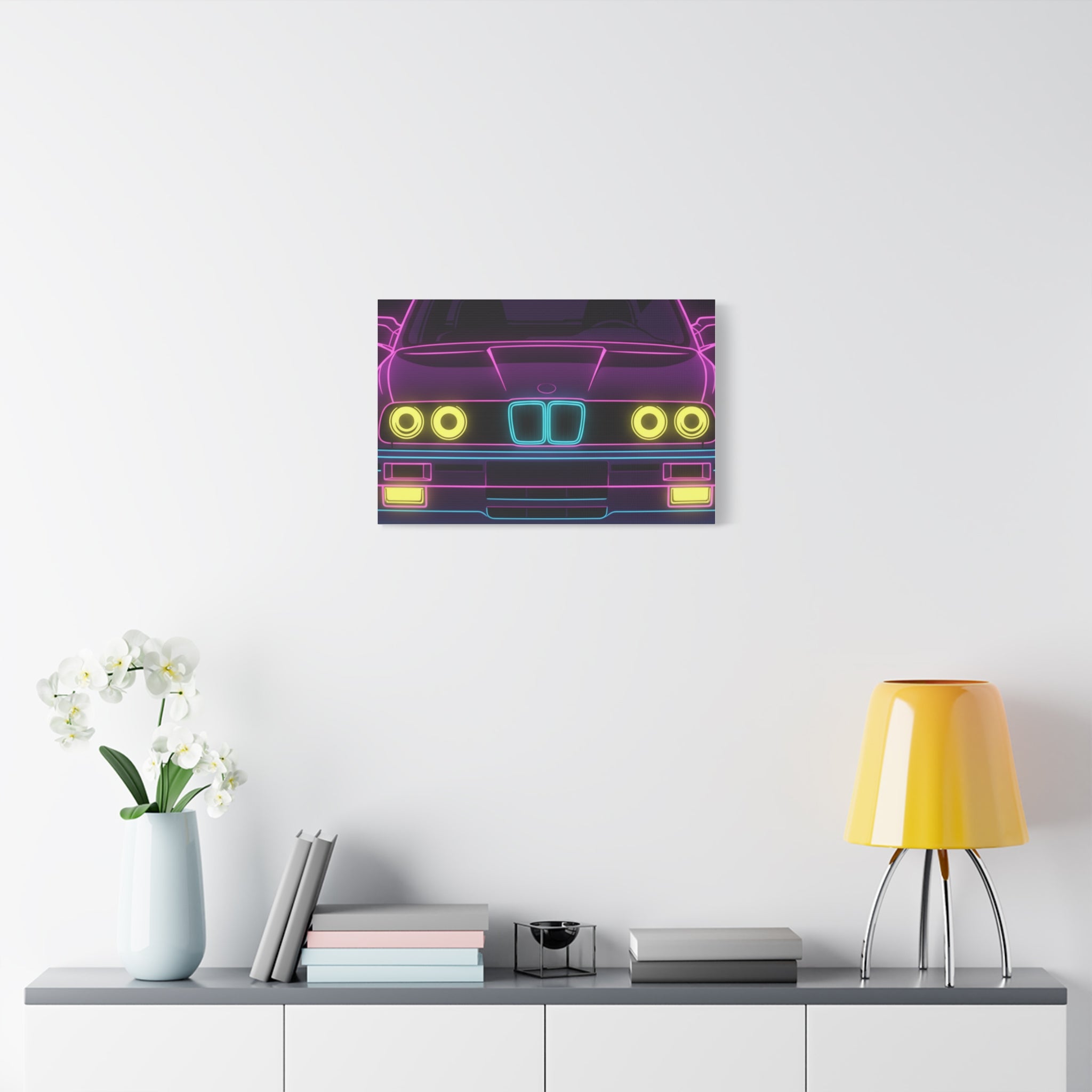 BMW E30 Canvas Wall Art
