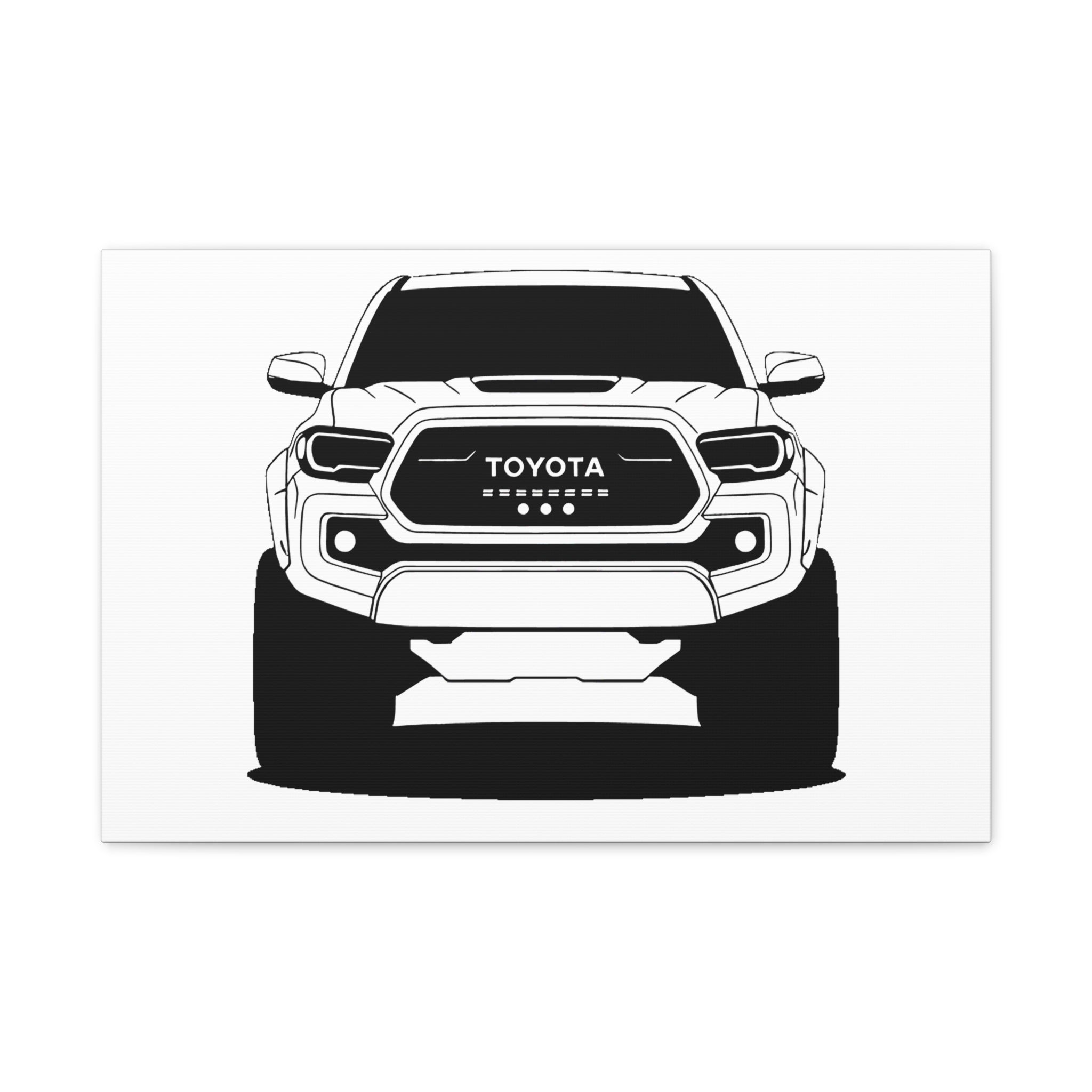 Toyota Tacoma TRD Pro Canvas Wall Art