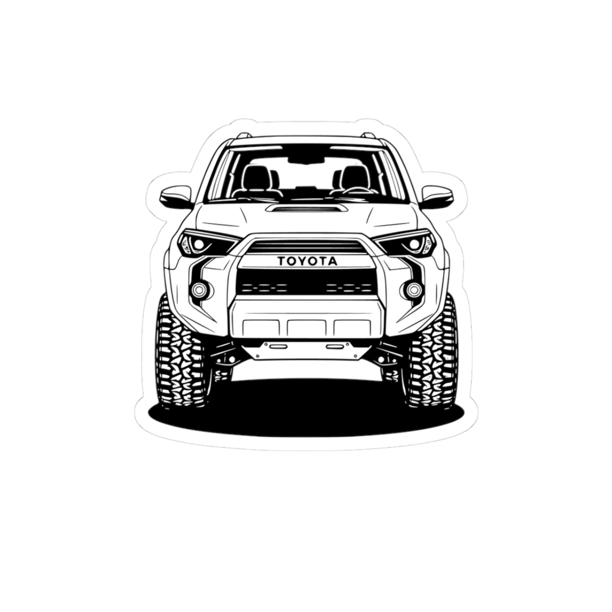 Toyota 4Runner TRD Pro Sticker