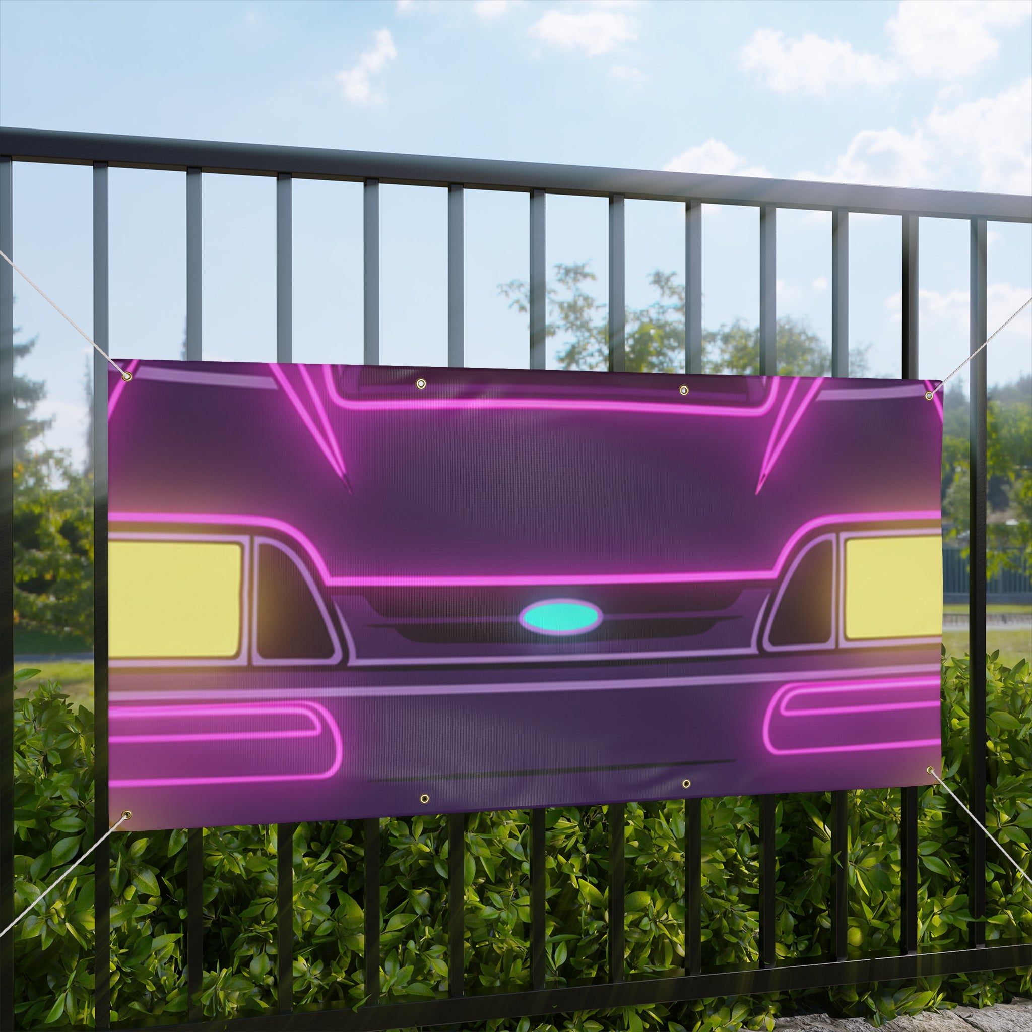 Ford Mustang Fox Body GT Banner