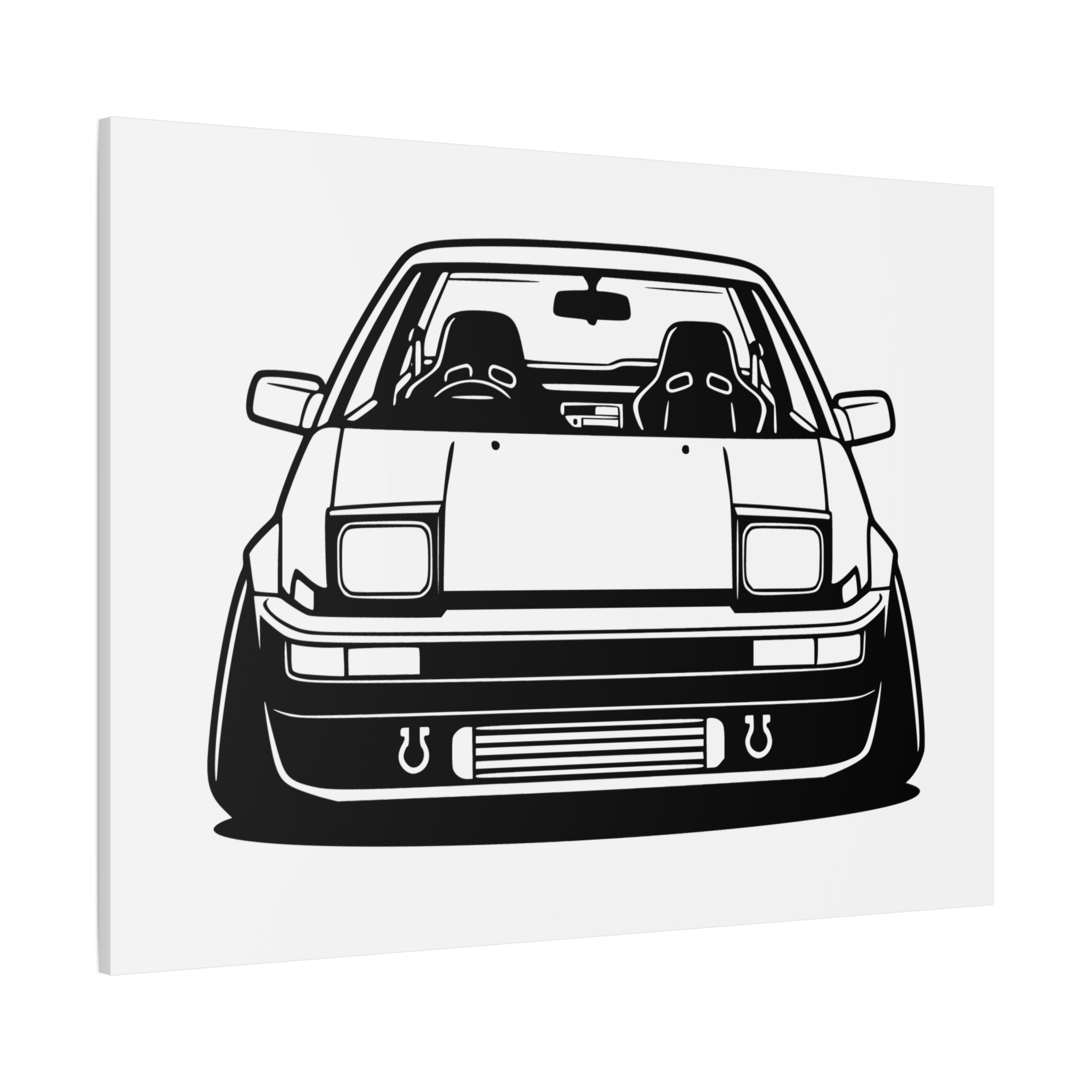 Toyota AE86 (1983-87) Canvas Wall Art
