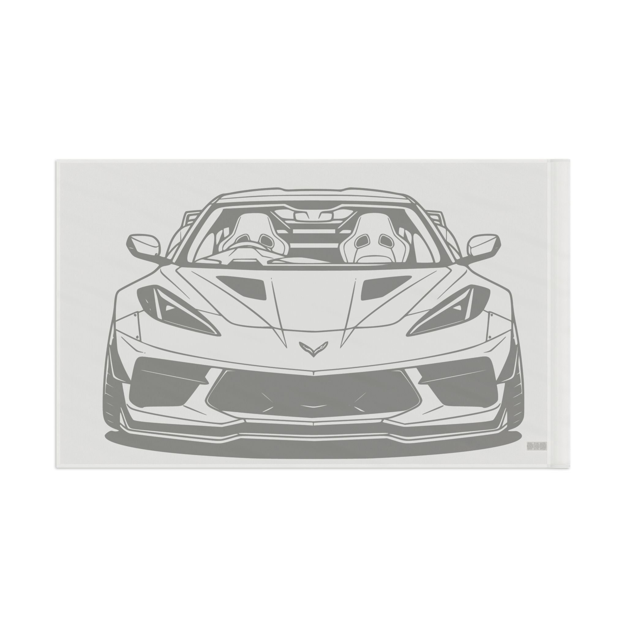 Corvette C8 (2020+) Garage Flag