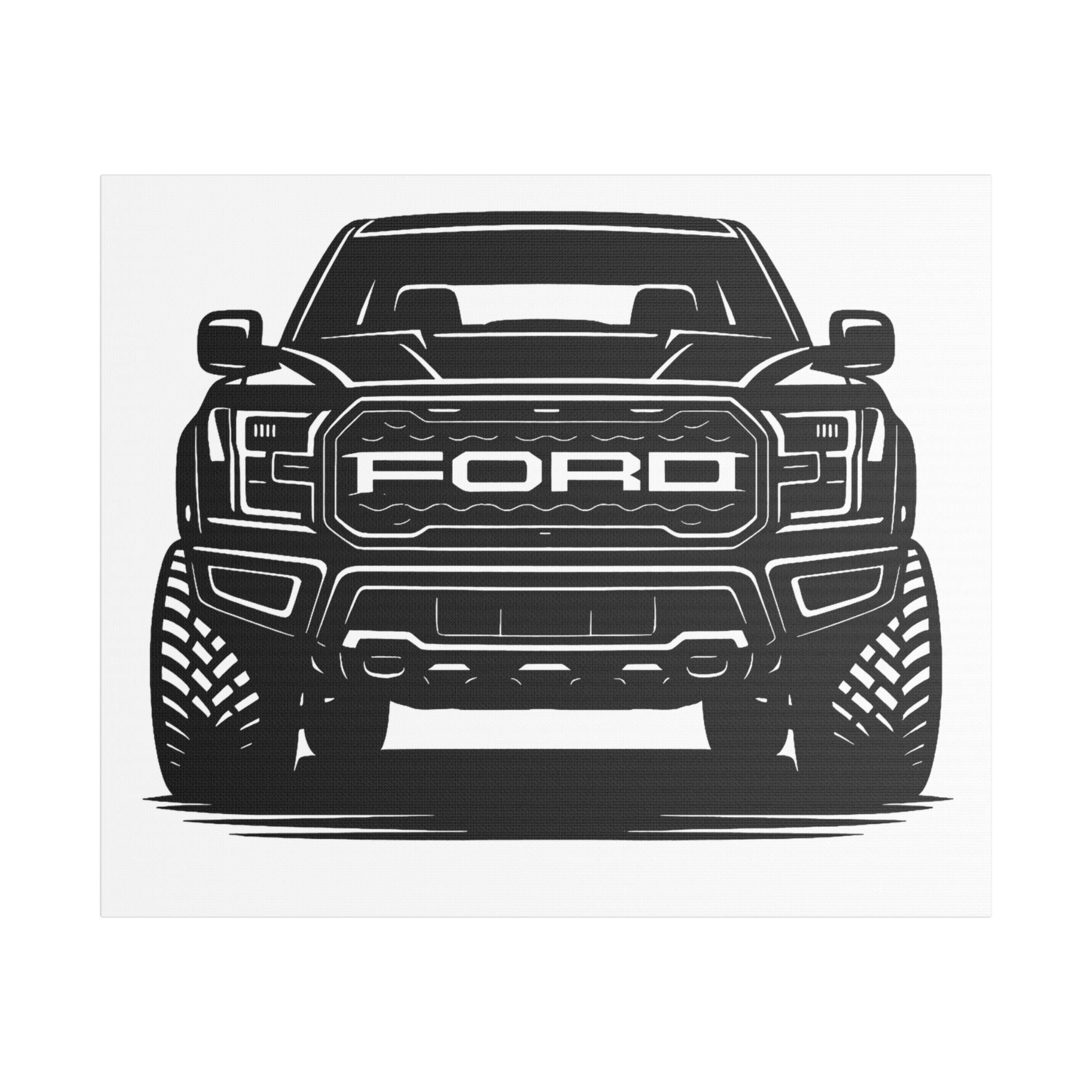 Ford Raptor (Gen 3) Canvas Wall Art