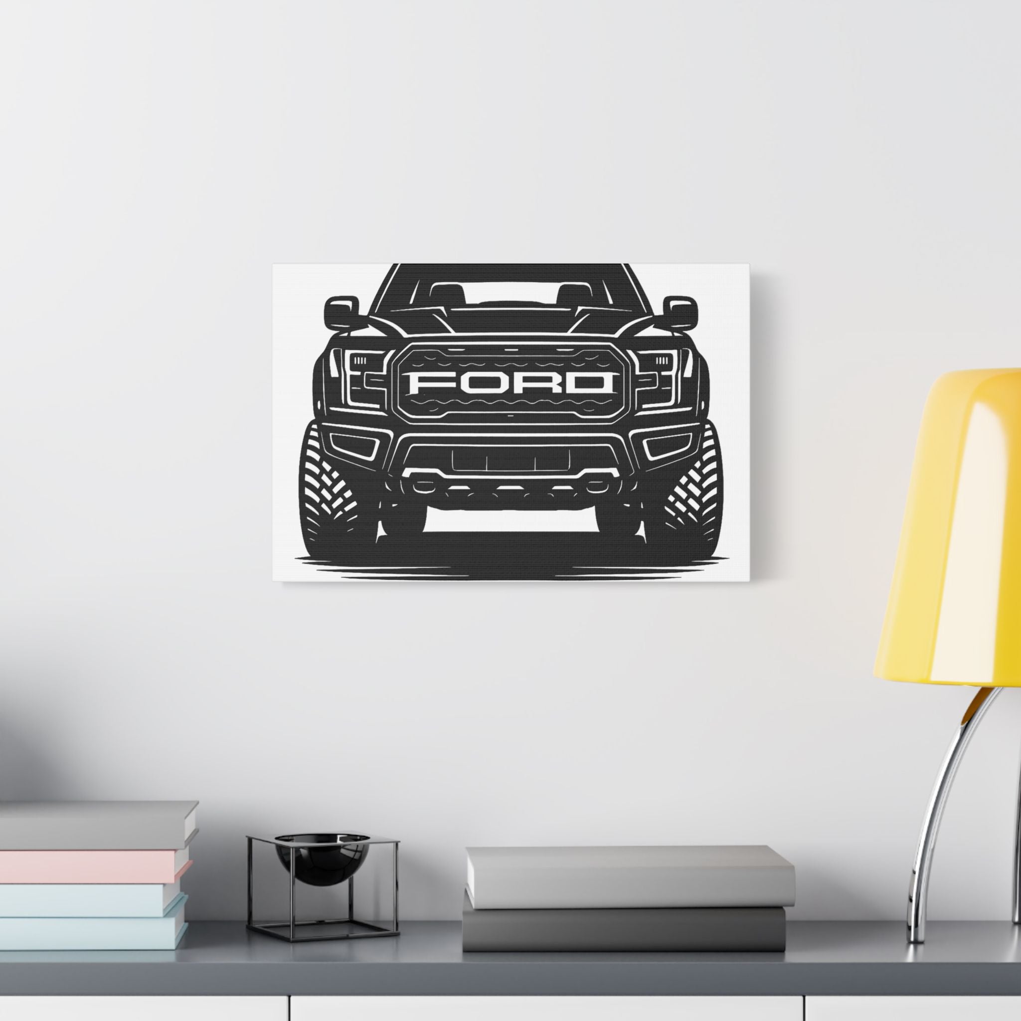 Ford Raptor (Gen 3) Canvas Wall Art