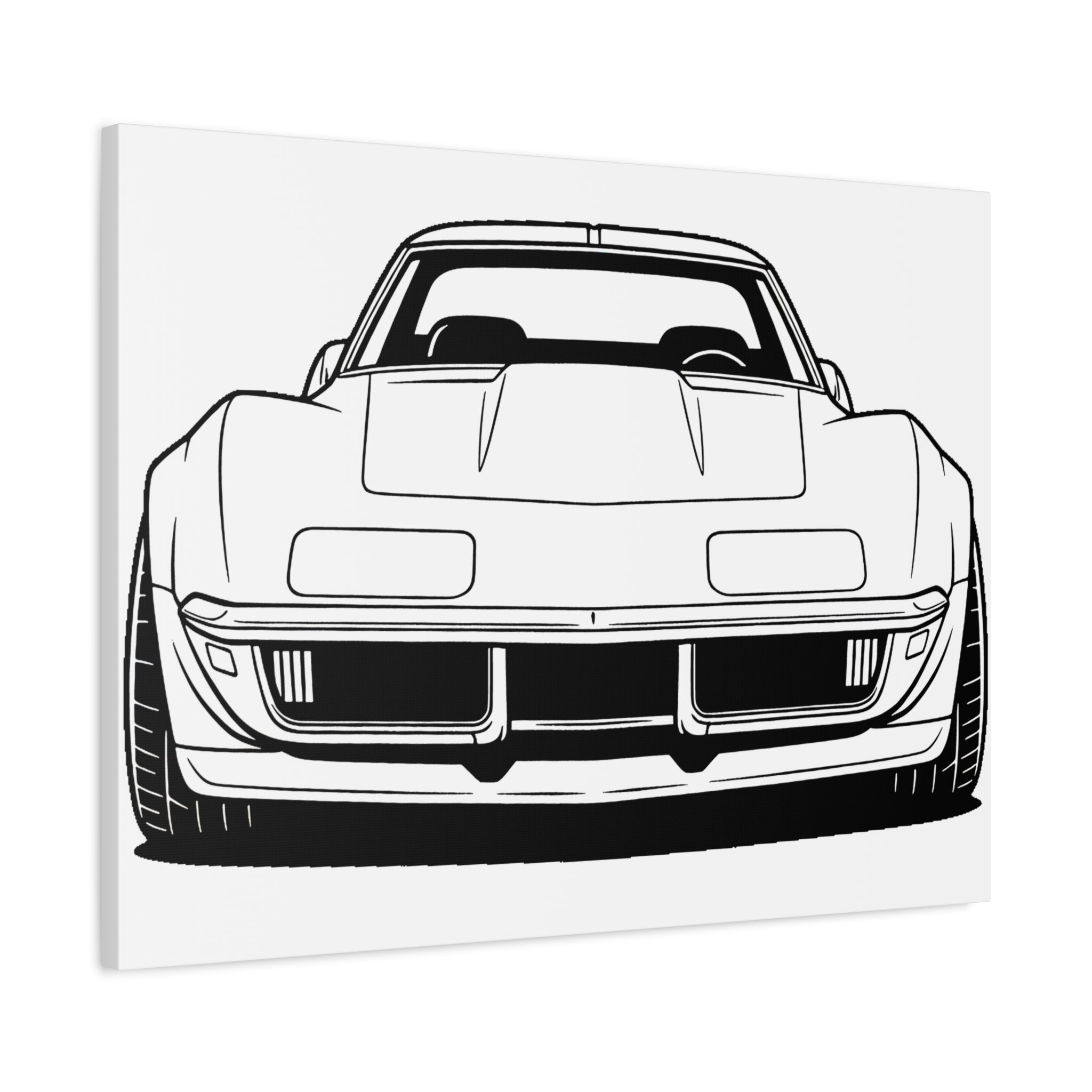 1969 Corvette Stingray C3 Canvas Wall Art