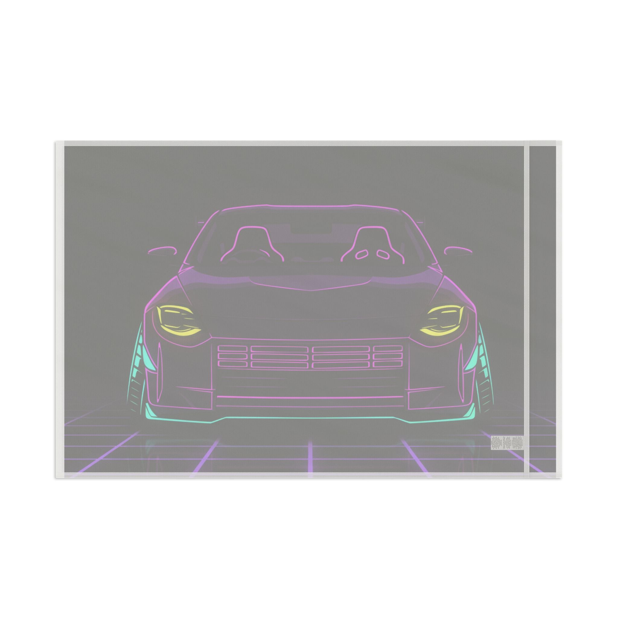 Nissan Z RZ34 (2023+) Neon Synthwave Garage Flag